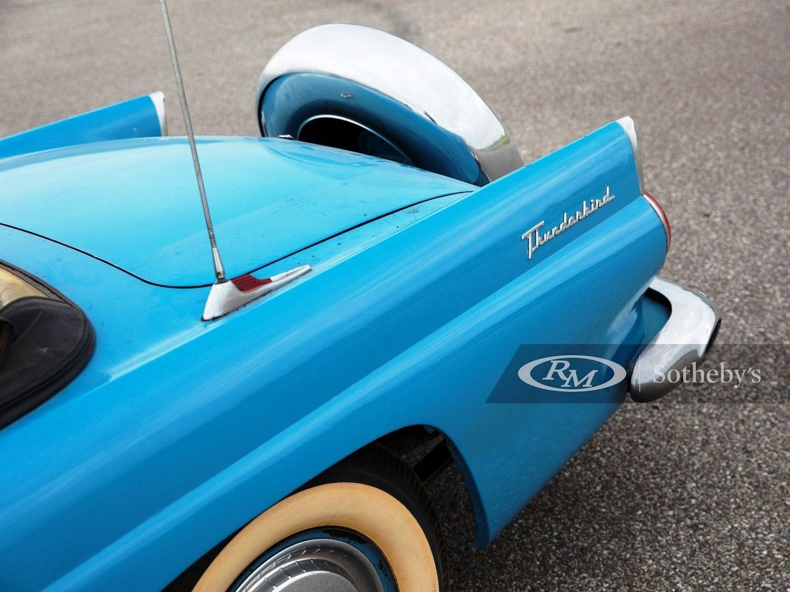 1956 - FORD THUNDERBIRD BERMUDA BLUE, foto 28