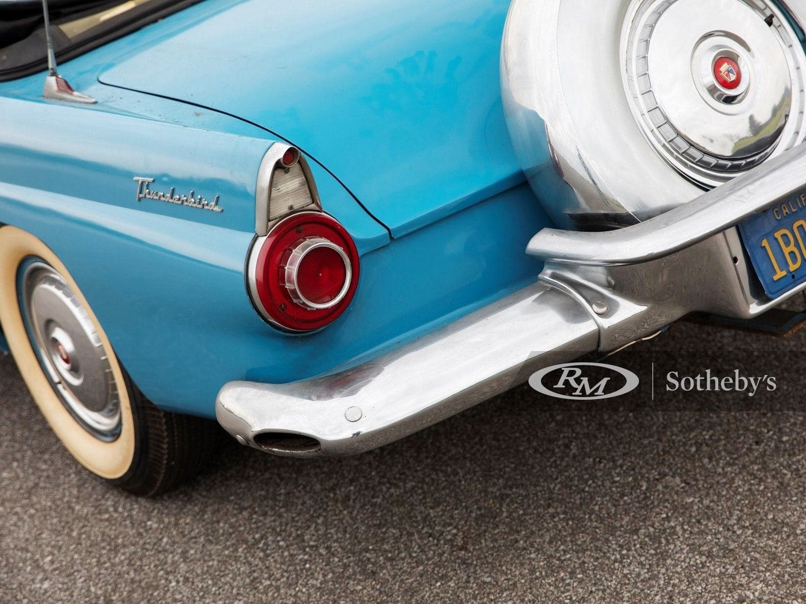 1956 - FORD THUNDERBIRD BERMUDA BLUE, foto 30