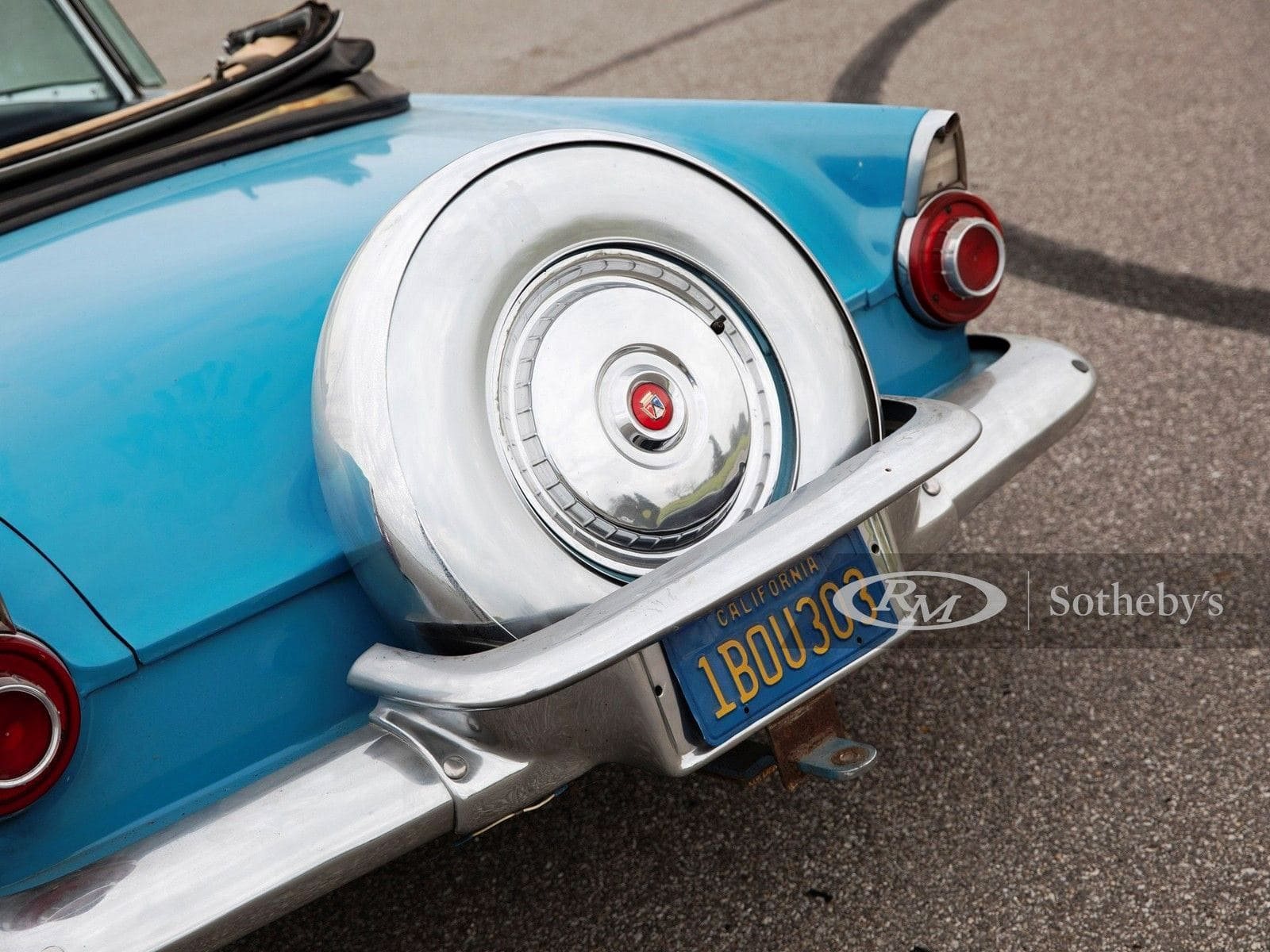 1956 - FORD THUNDERBIRD BERMUDA BLUE, foto 31