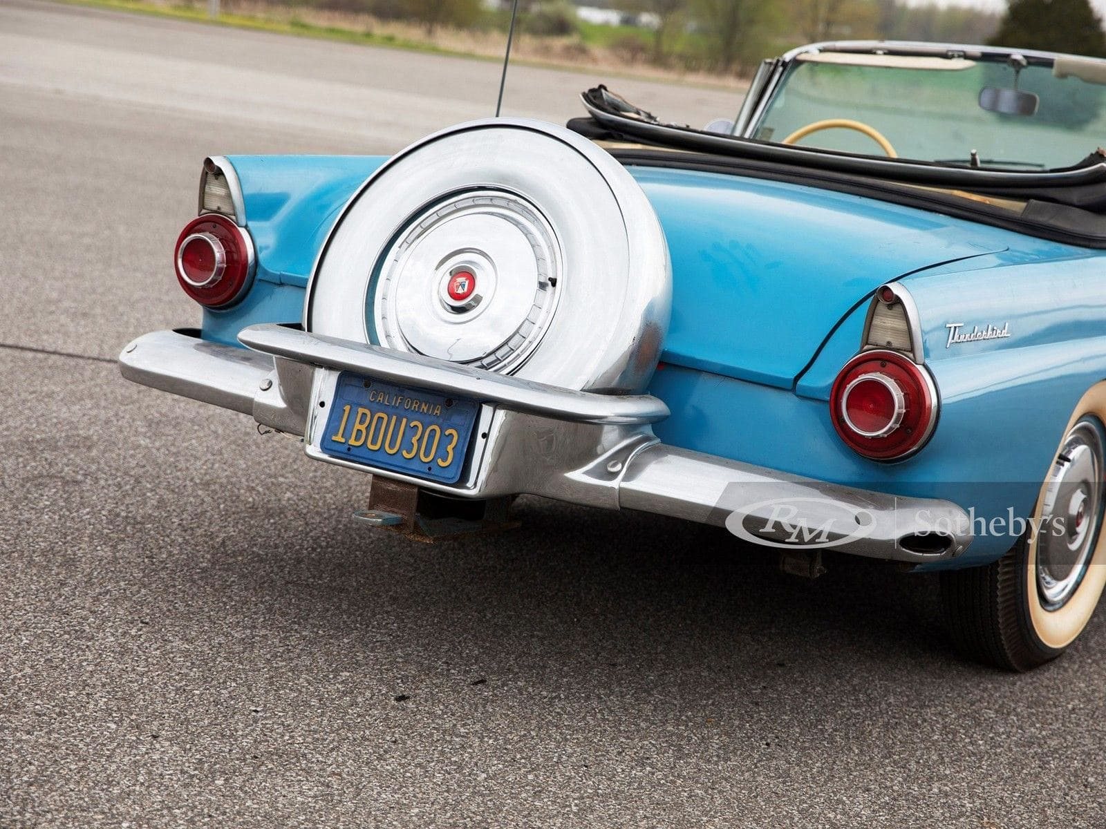 1956 - FORD THUNDERBIRD BERMUDA BLUE, foto 32
