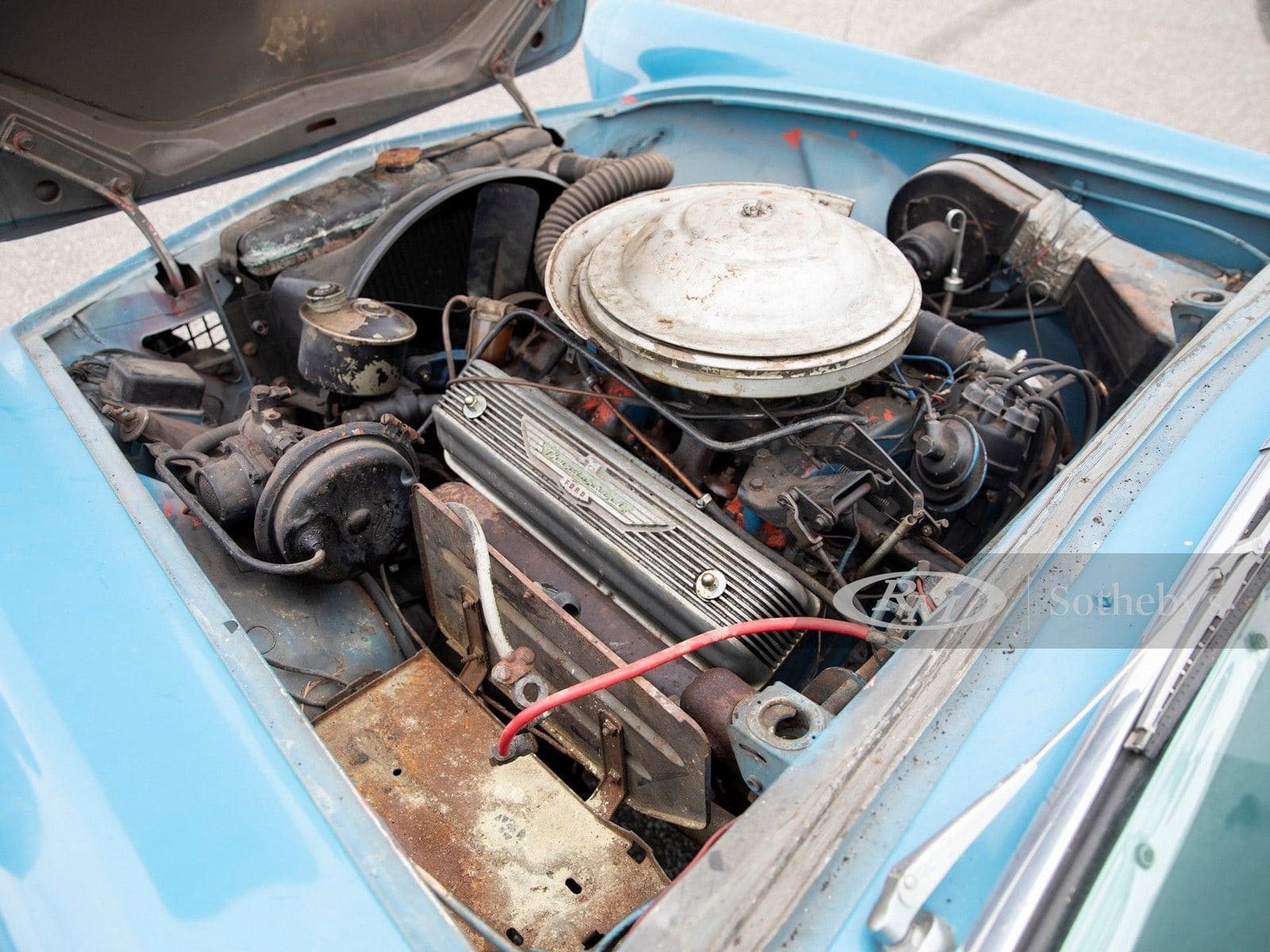 1956 - FORD THUNDERBIRD BERMUDA BLUE, foto 36