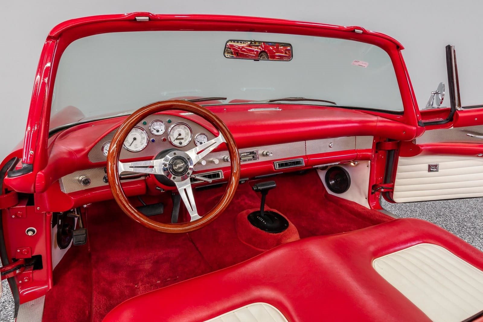 1956 - FORD THUNDERBIRD FIESTA RED, foto 15