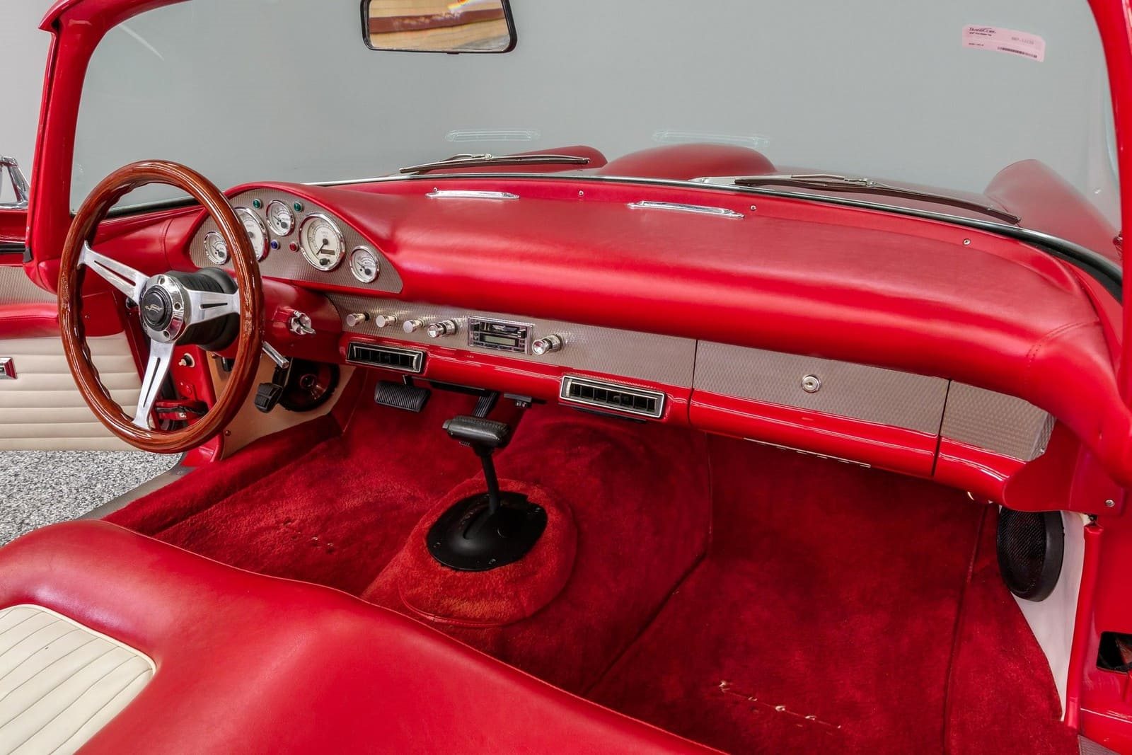 1956 - FORD THUNDERBIRD FIESTA RED, foto 19