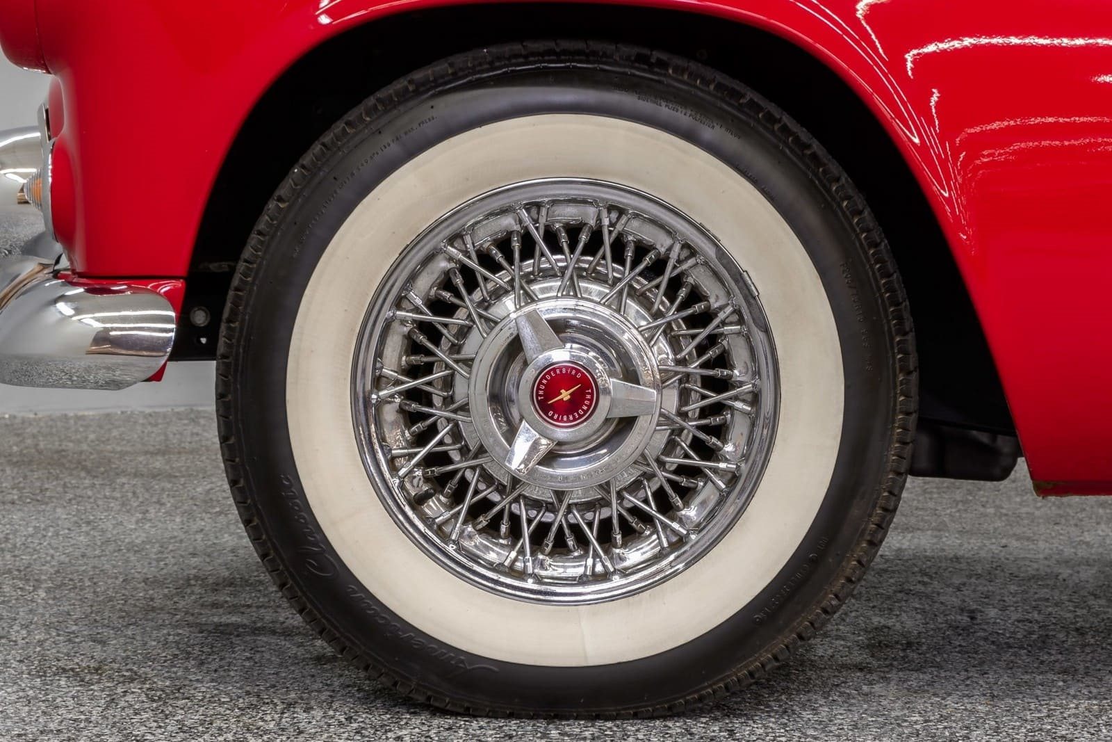 1956 - FORD THUNDERBIRD FIESTA RED, foto 28