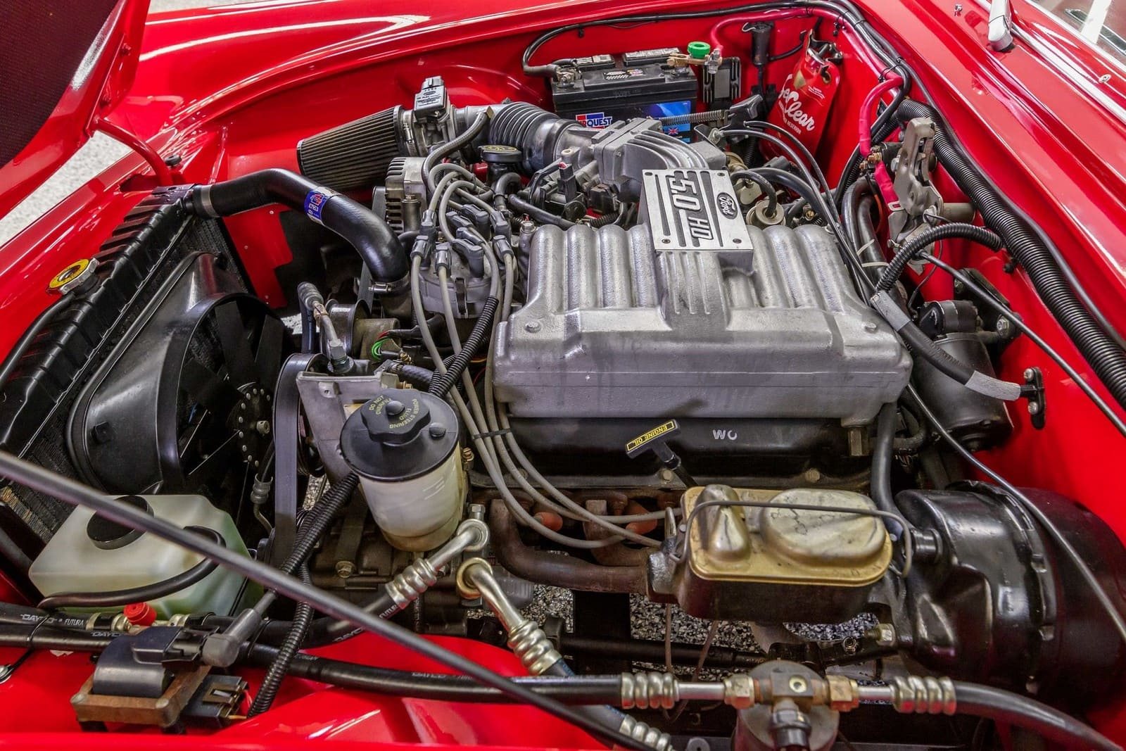 1956 - FORD THUNDERBIRD FIESTA RED, foto 29