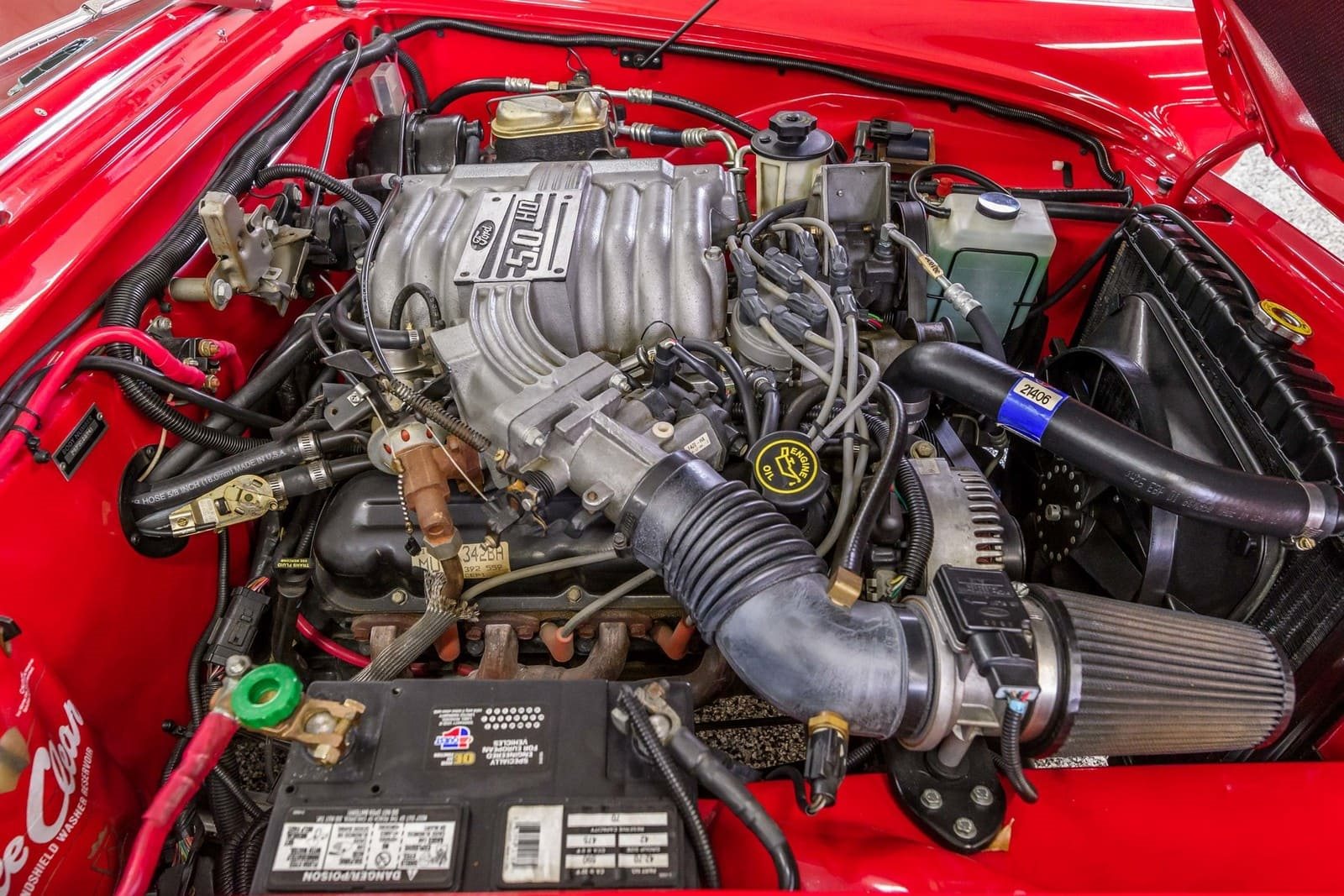 1956 - FORD THUNDERBIRD FIESTA RED, foto 30