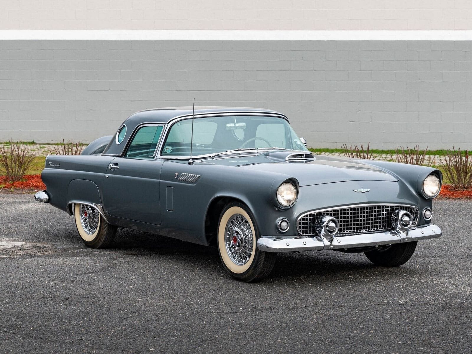 1956 - FORD THUNDERBIRD GREY POLI, foto 1