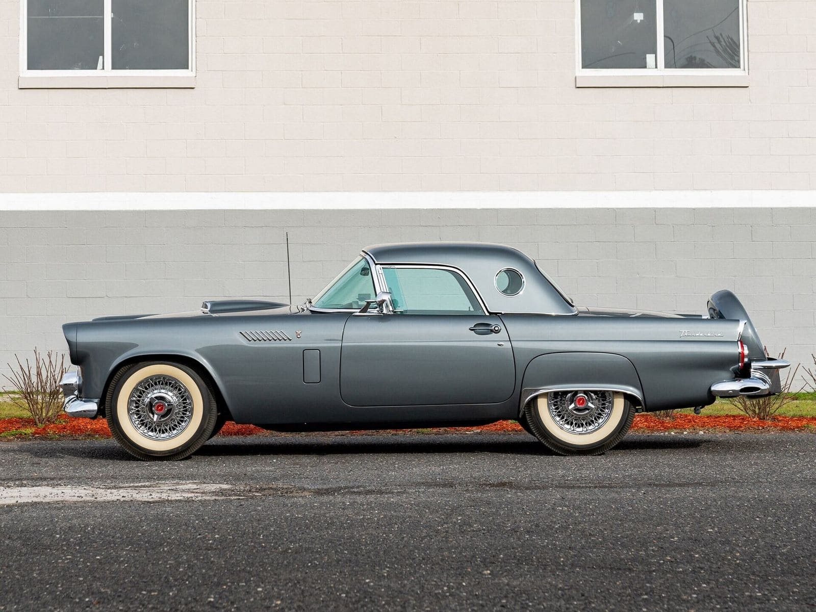 1956 - FORD THUNDERBIRD GREY POLI, foto 3