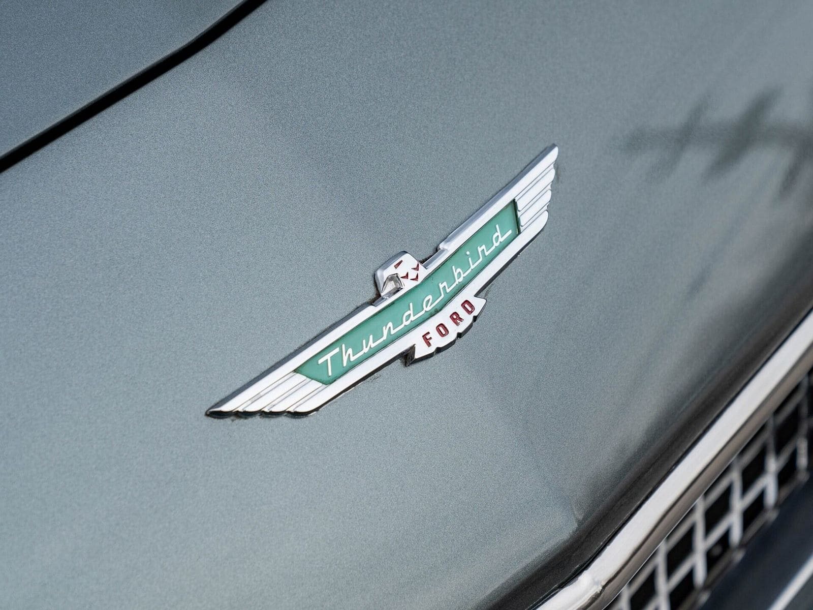 1956 - FORD THUNDERBIRD GREY POLI, foto 9