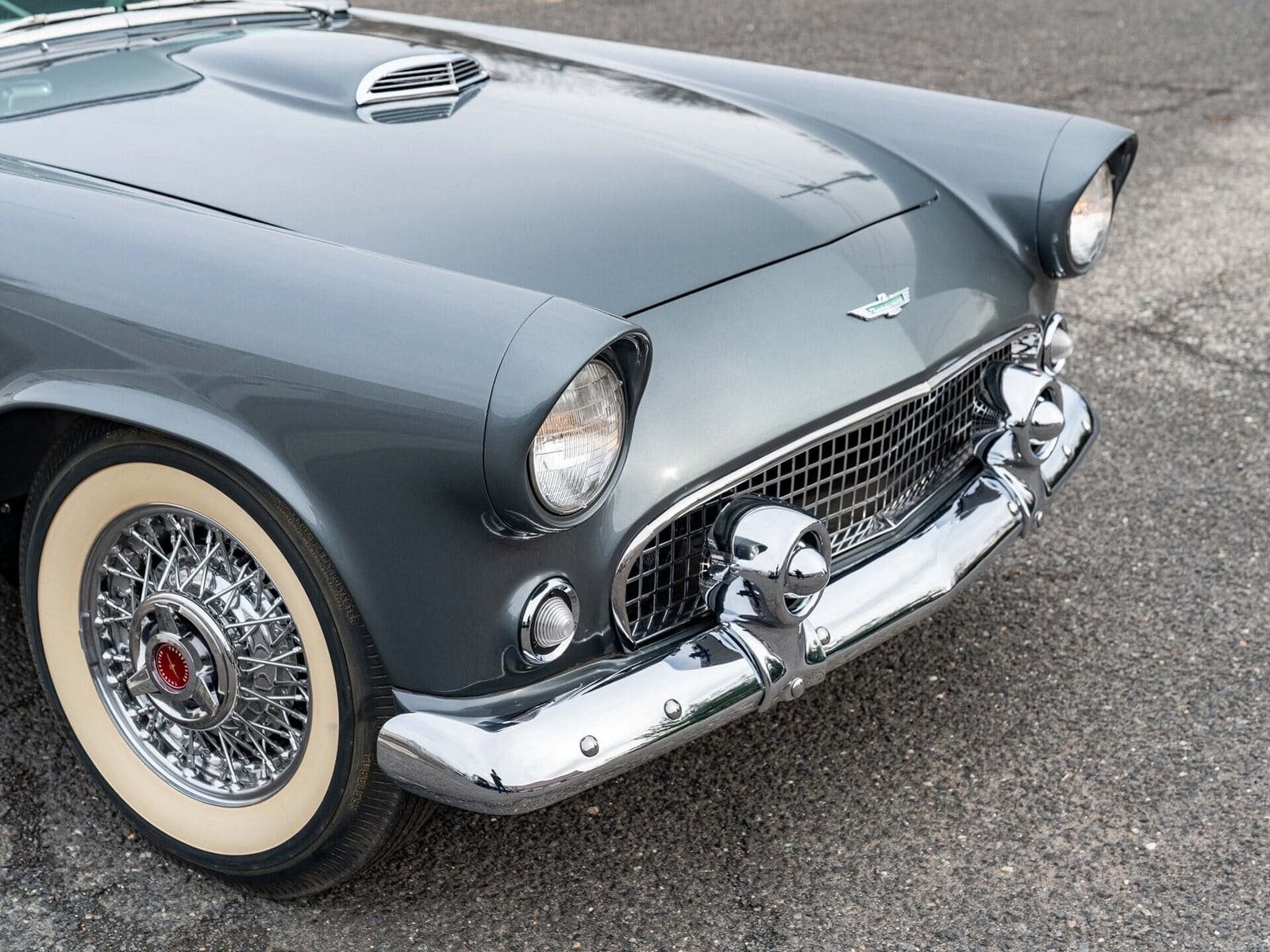 1956 - FORD THUNDERBIRD GREY POLI, foto 10