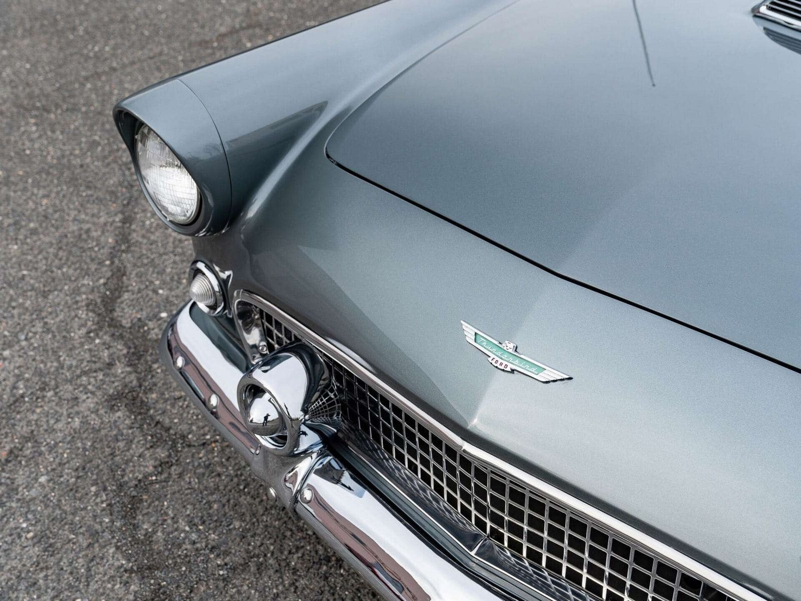 1956 - FORD THUNDERBIRD GREY POLI, foto 11