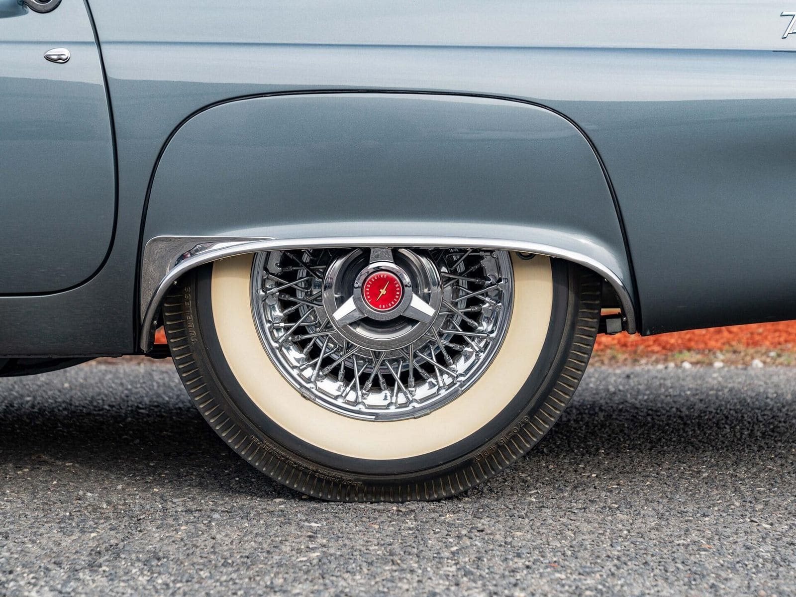 1956 - FORD THUNDERBIRD GREY POLI, foto 23
