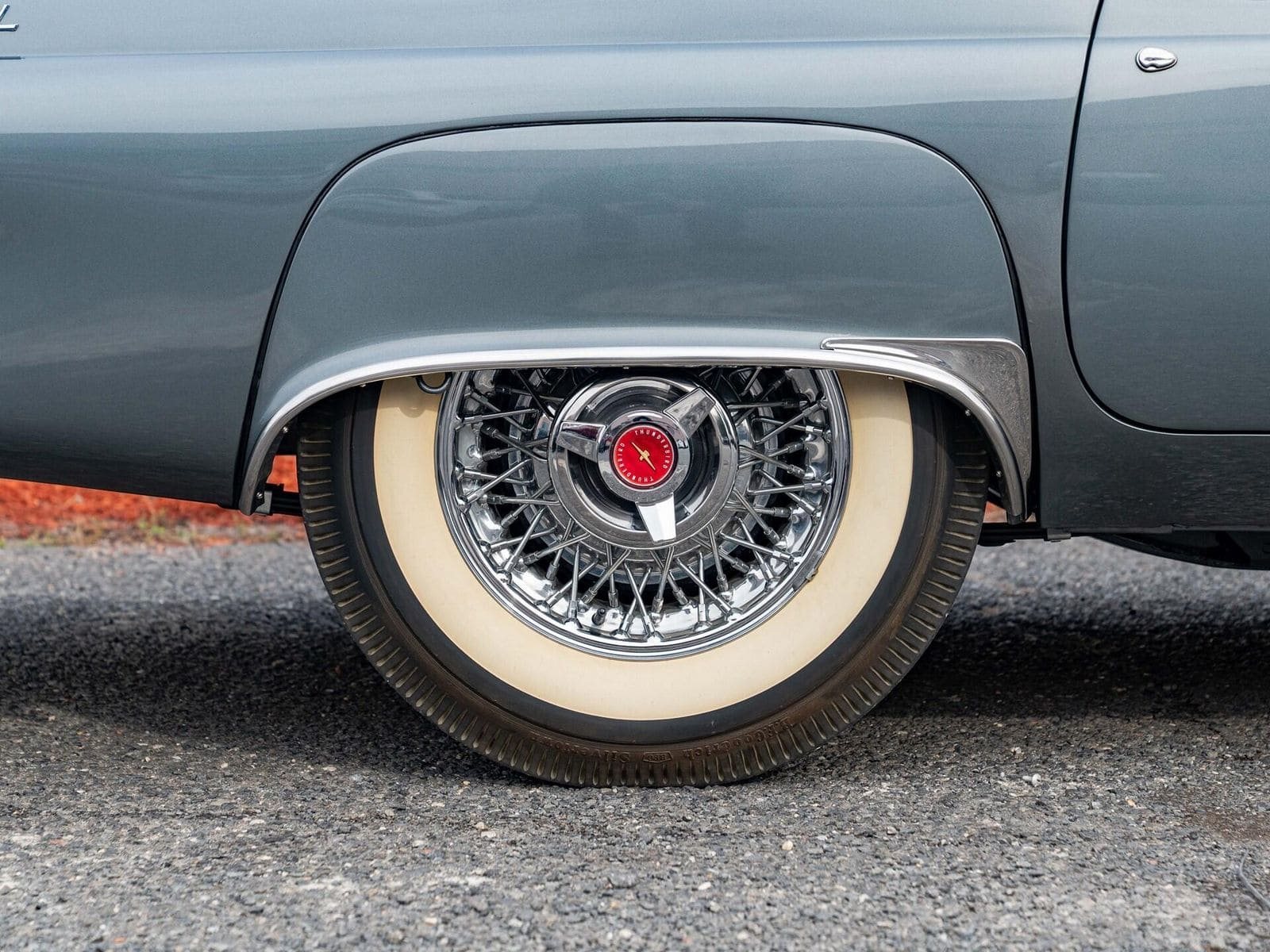 1956 - FORD THUNDERBIRD GREY POLI, foto 24