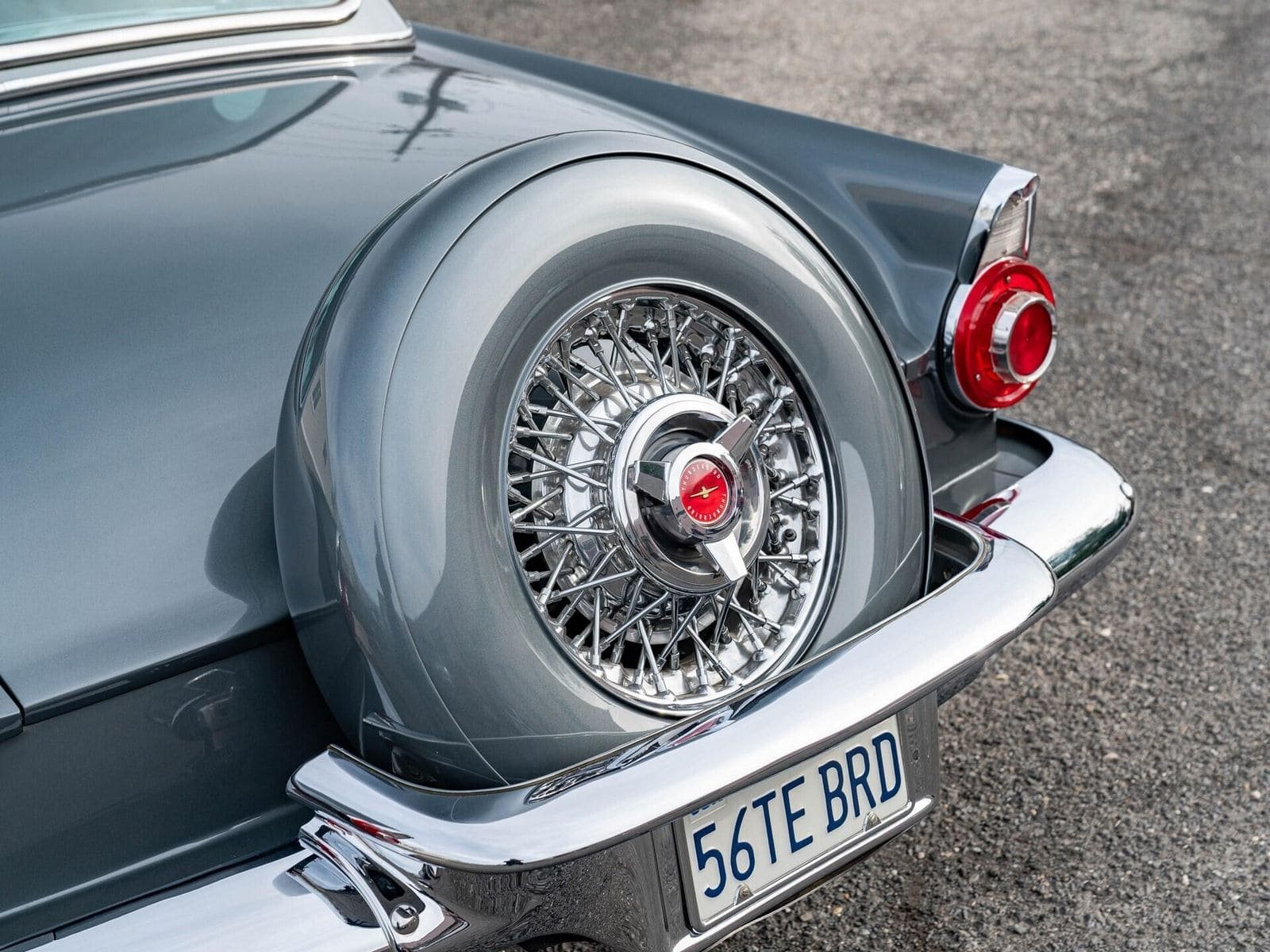 1956 - FORD THUNDERBIRD GREY POLI, foto 26