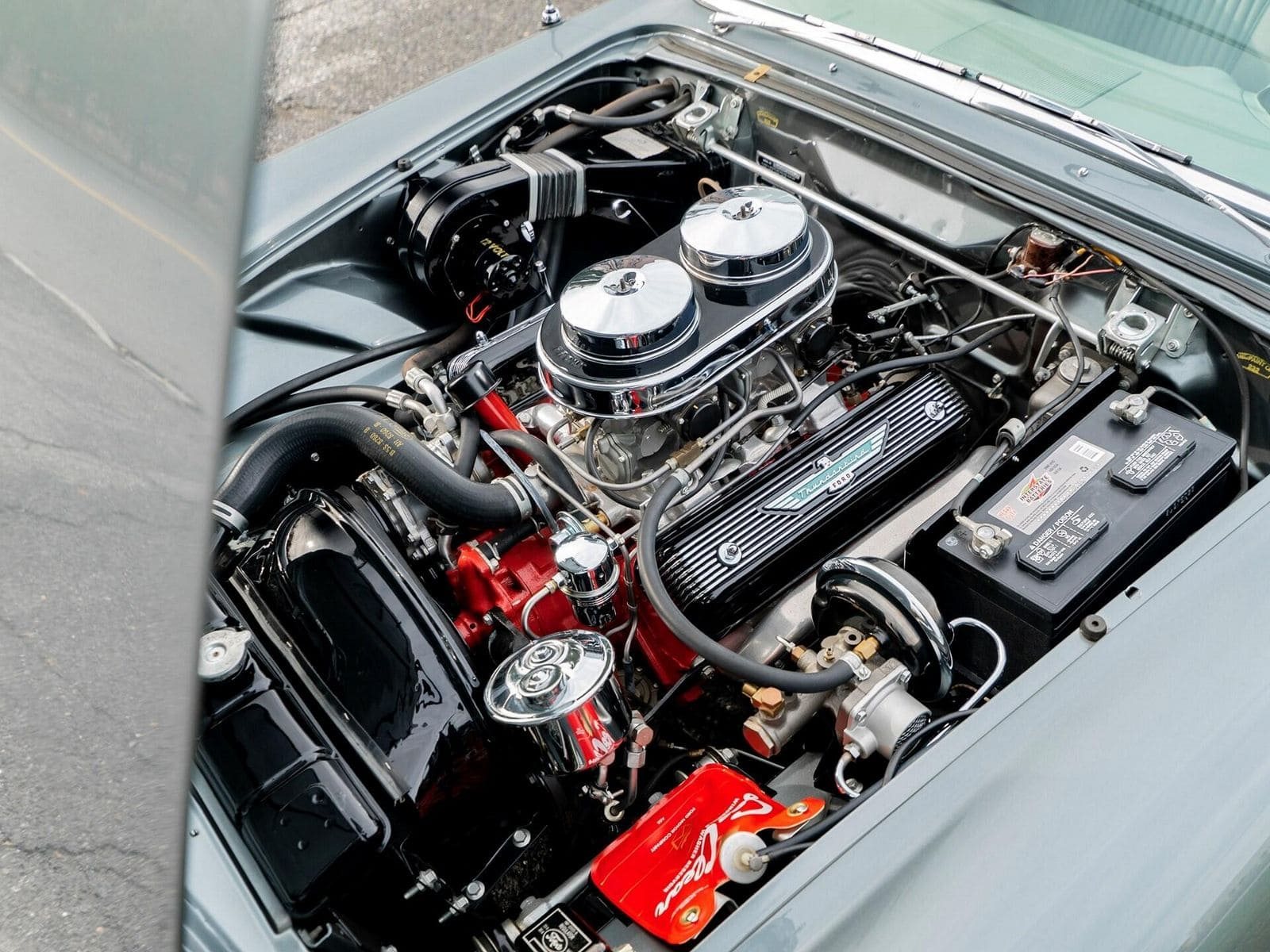 1956 - FORD THUNDERBIRD GREY POLI, foto 52