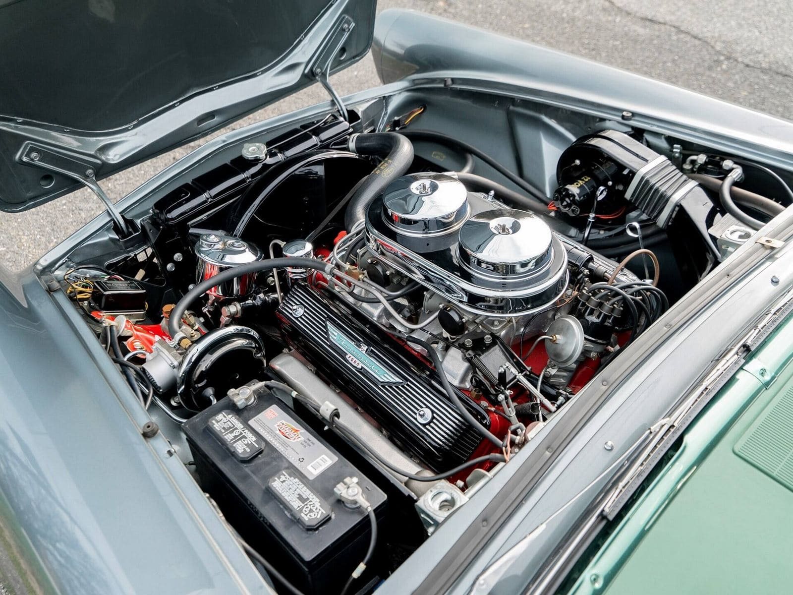 1956 - FORD THUNDERBIRD GREY POLI, foto 53