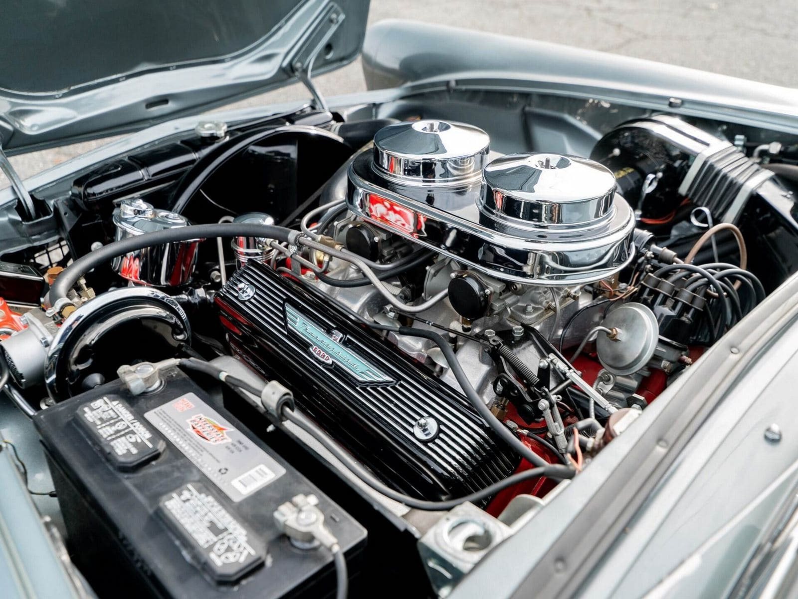 1956 - FORD THUNDERBIRD GREY POLI, foto 55