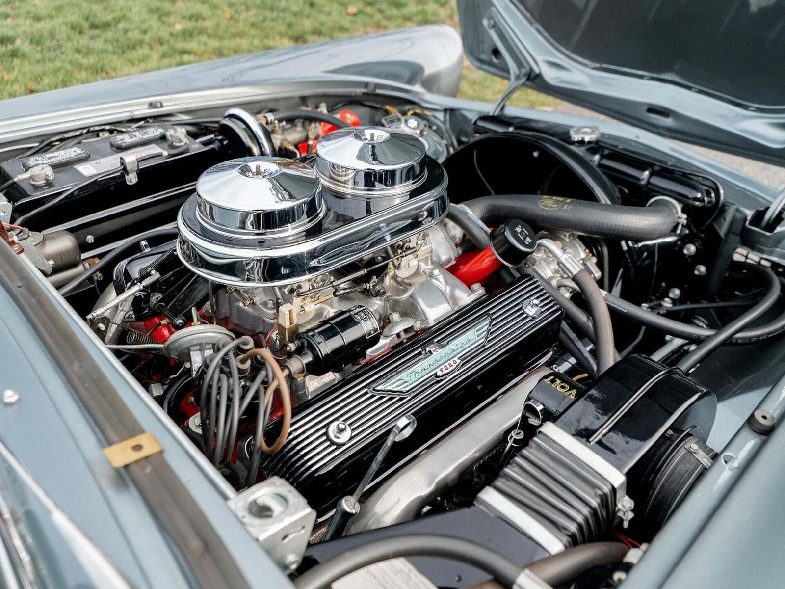 1956 - FORD THUNDERBIRD GREY POLI, foto 56