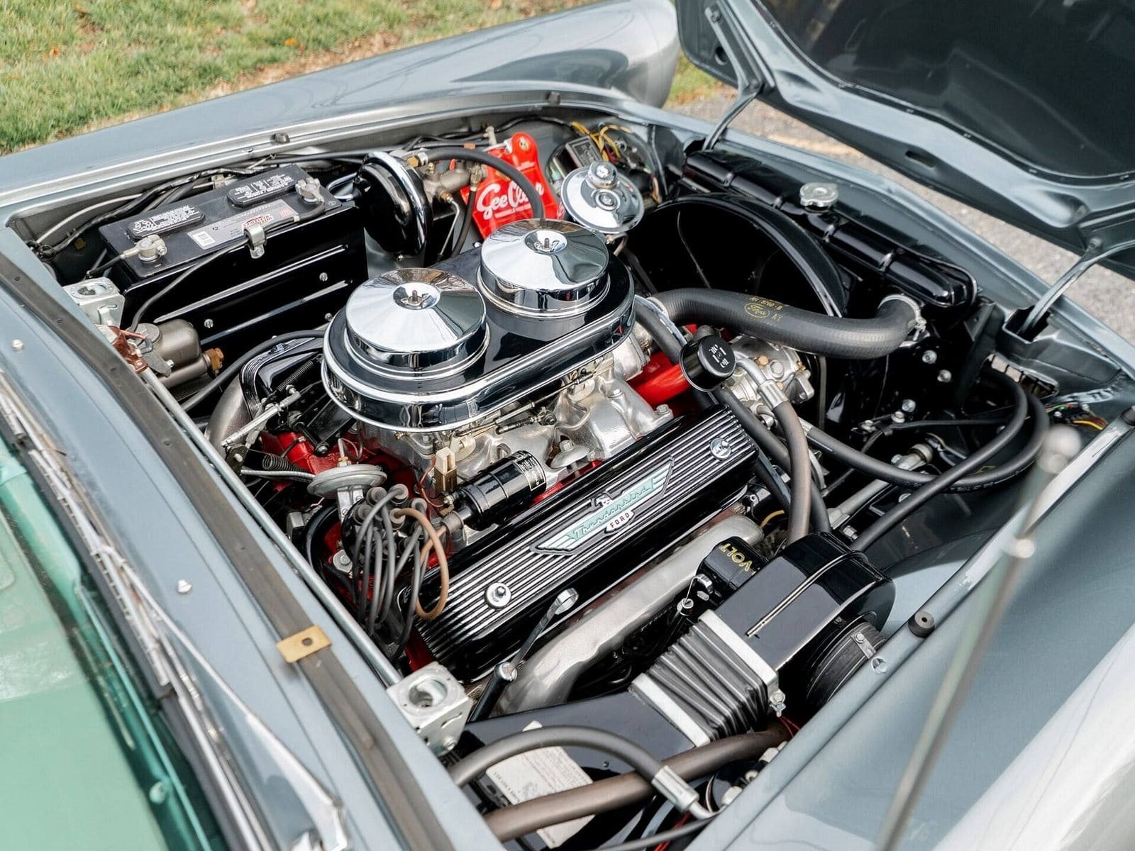1956 - FORD THUNDERBIRD GREY POLI, foto 57