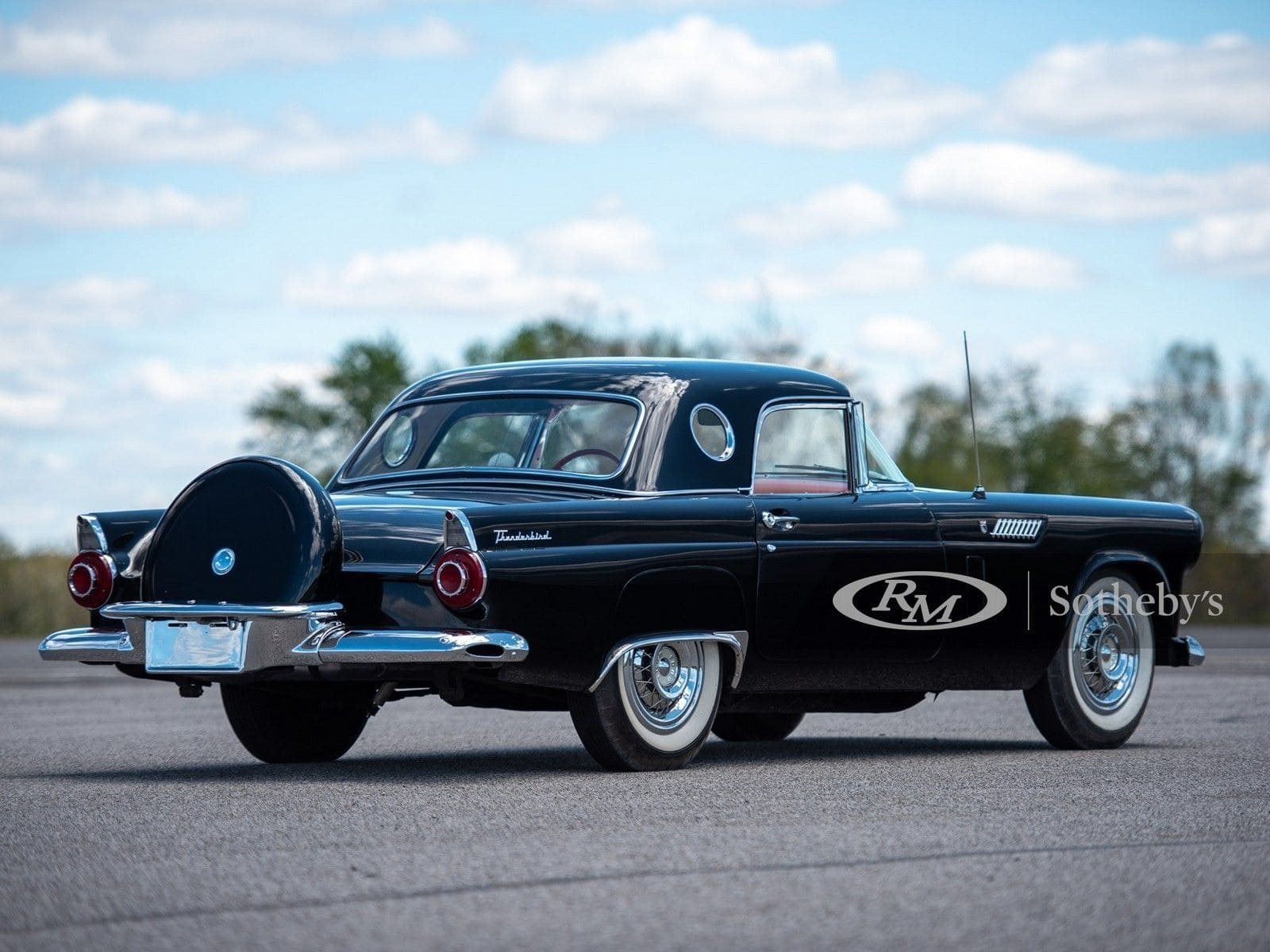1956 - FORD THUNDERBIRD RAVEN BLACK, foto 40