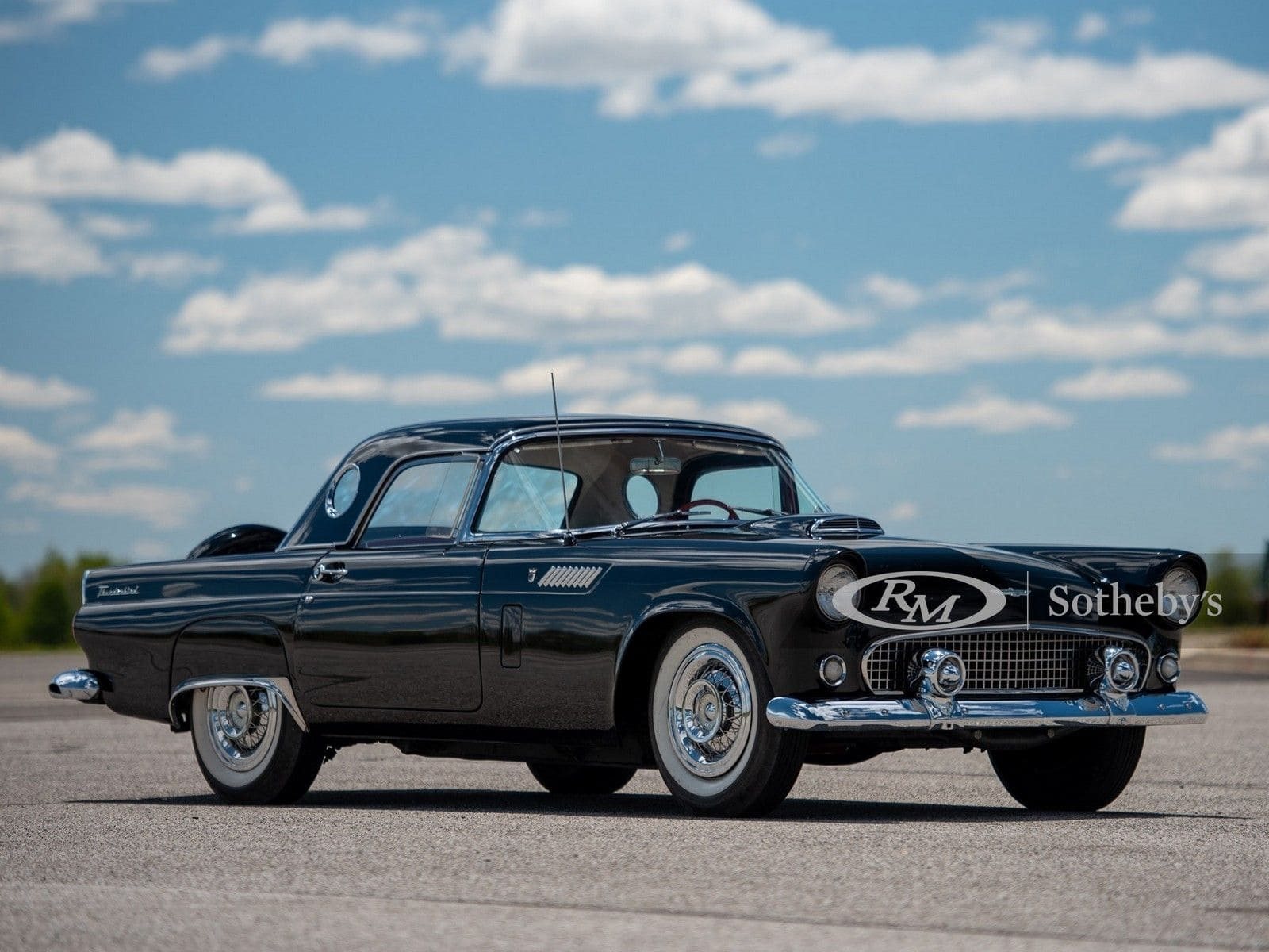 1956 - FORD THUNDERBIRD RAVEN BLACK, foto 44