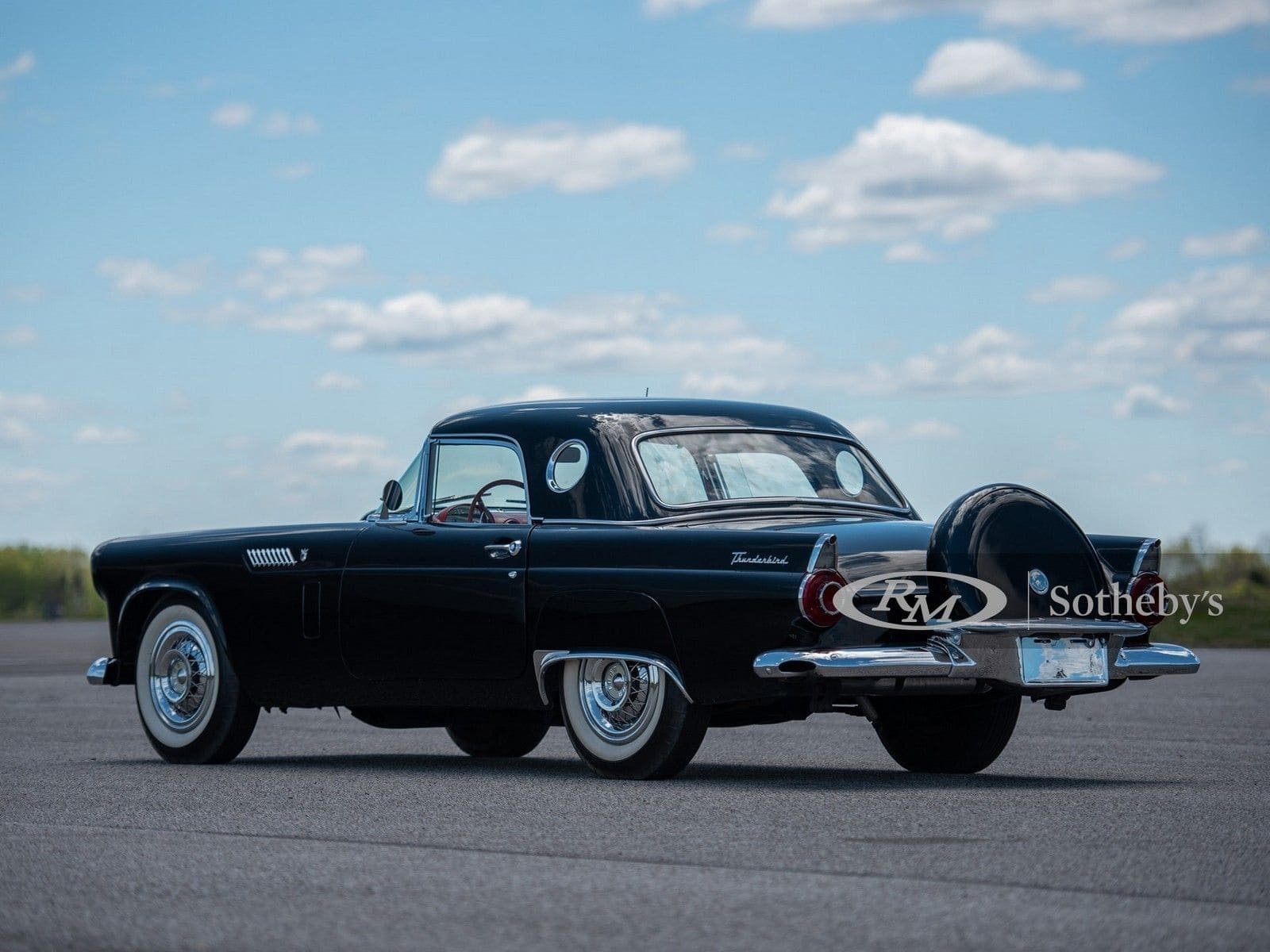 1956 - FORD THUNDERBIRD RAVEN BLACK, foto 45
