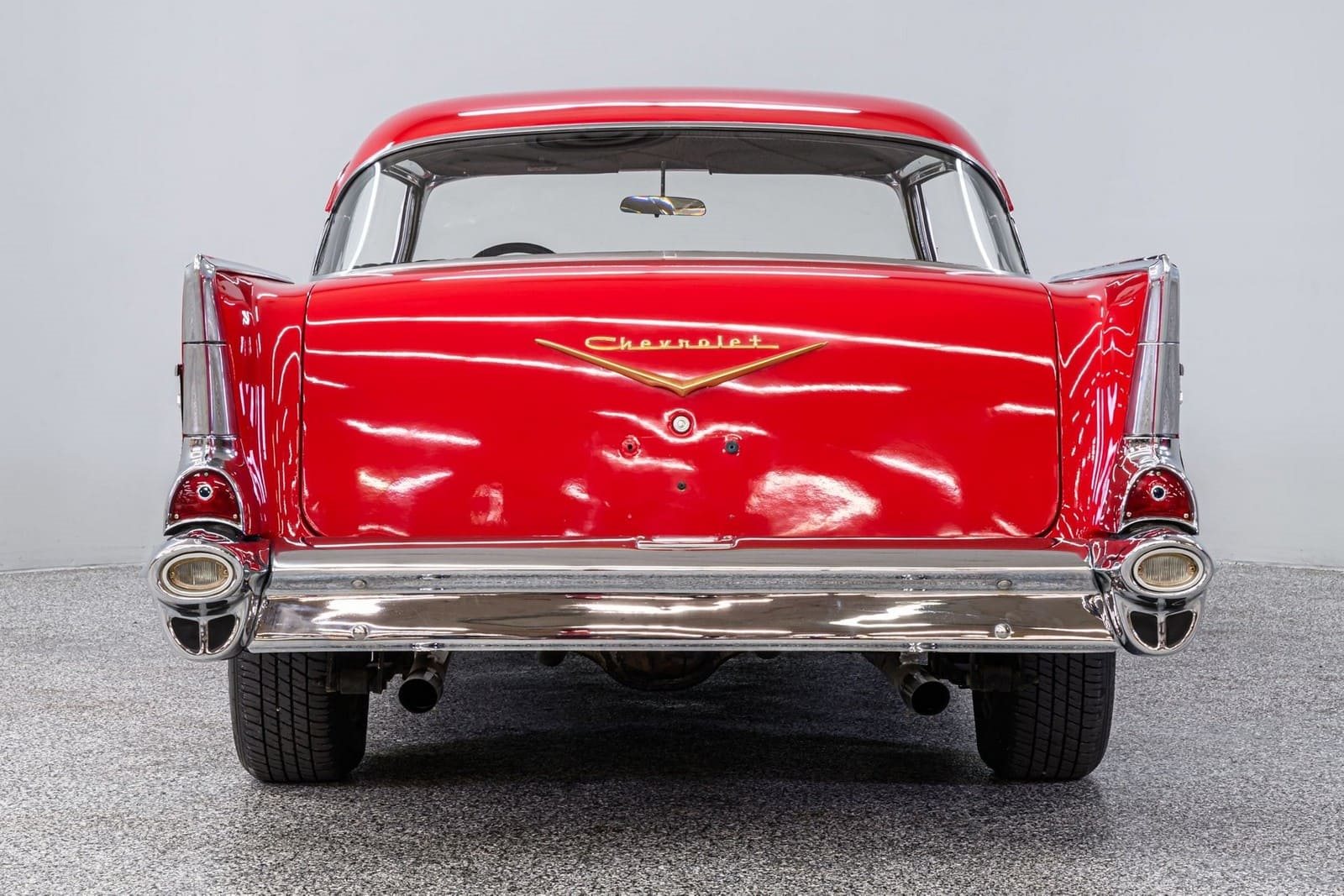 1957 - CHEVROLET BEL AIR SPORT COUPÉ MATADOR RED, foto 5
