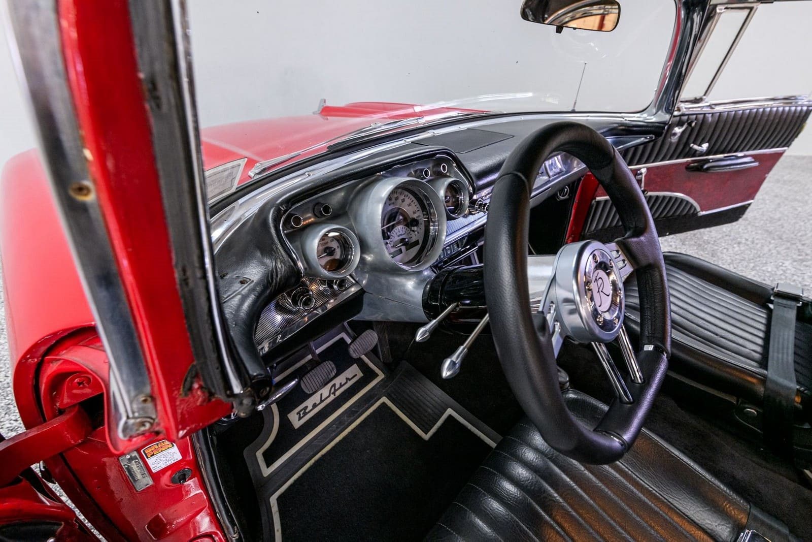 1957 - CHEVROLET BEL AIR SPORT COUPÉ MATADOR RED, foto 11