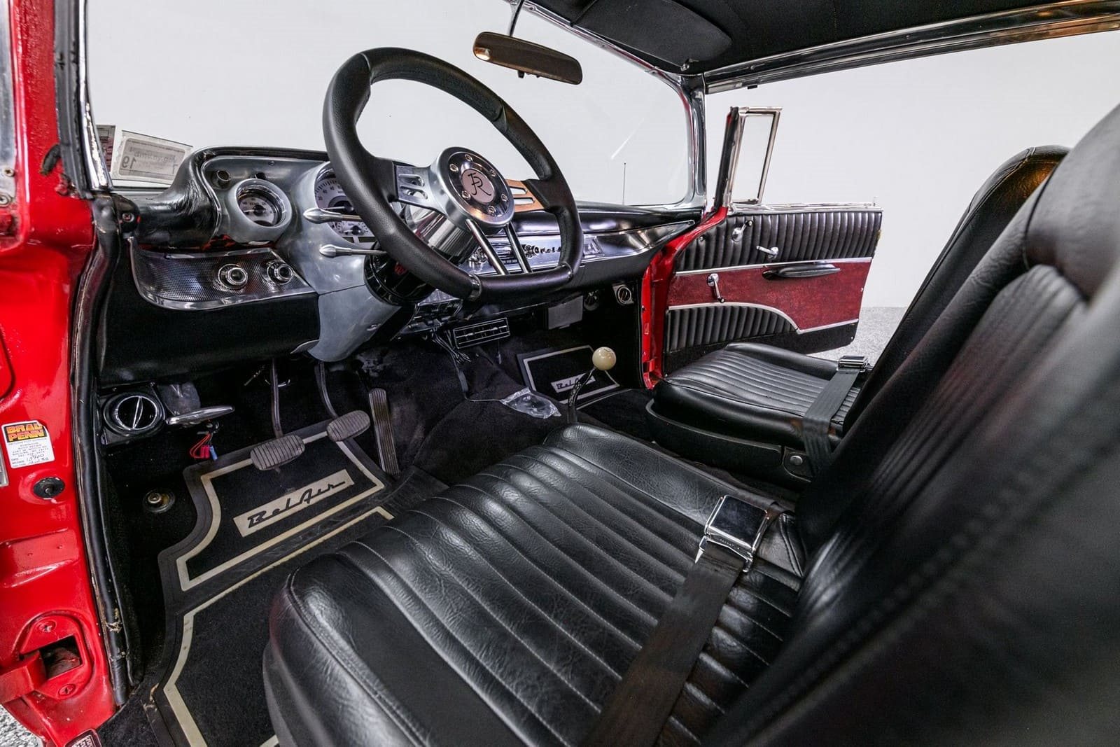 1957 - CHEVROLET BEL AIR SPORT COUPÉ MATADOR RED, foto 22