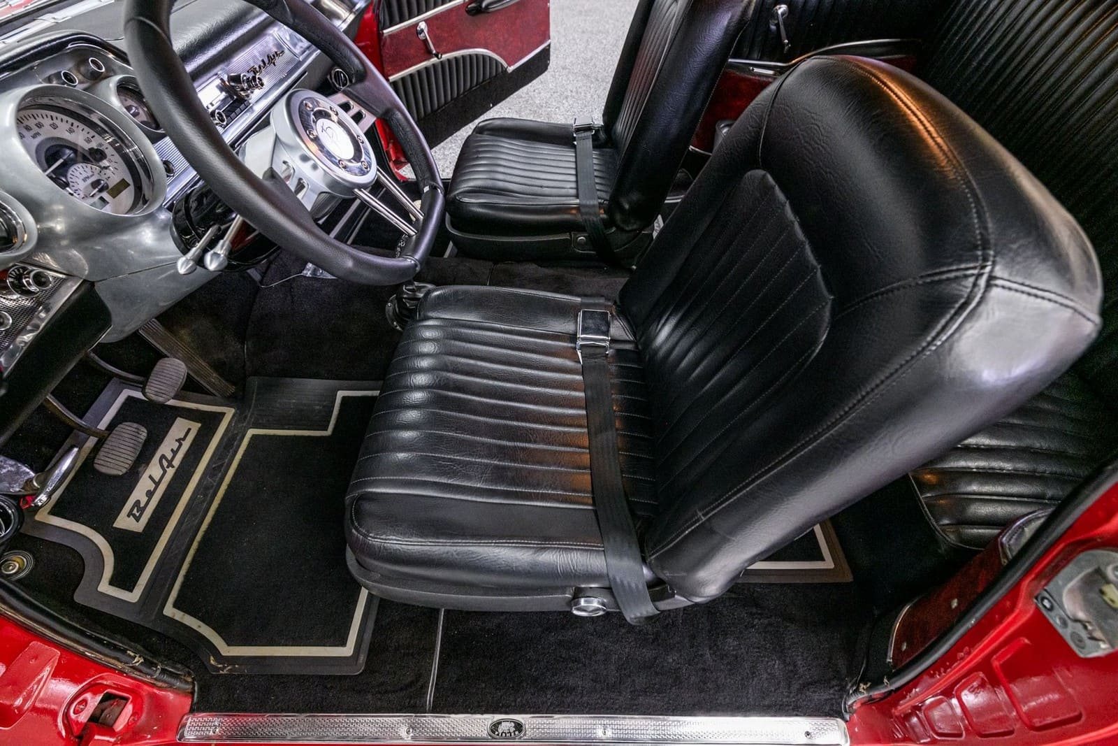 1957 - CHEVROLET BEL AIR SPORT COUPÉ MATADOR RED, foto 23