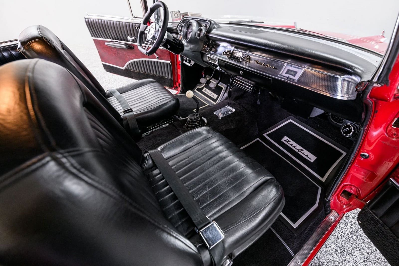 1957 - CHEVROLET BEL AIR SPORT COUPÉ MATADOR RED, foto 24