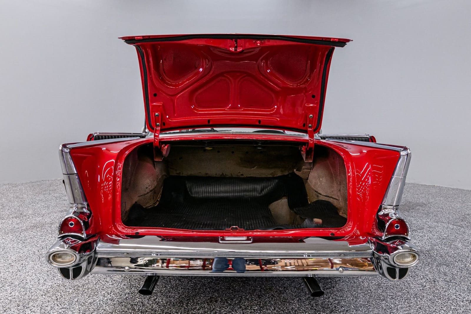 1957 - CHEVROLET BEL AIR SPORT COUPÉ MATADOR RED, foto 26