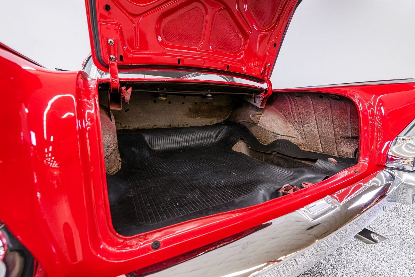 1957 - CHEVROLET BEL AIR SPORT COUPÉ MATADOR RED, foto 27
