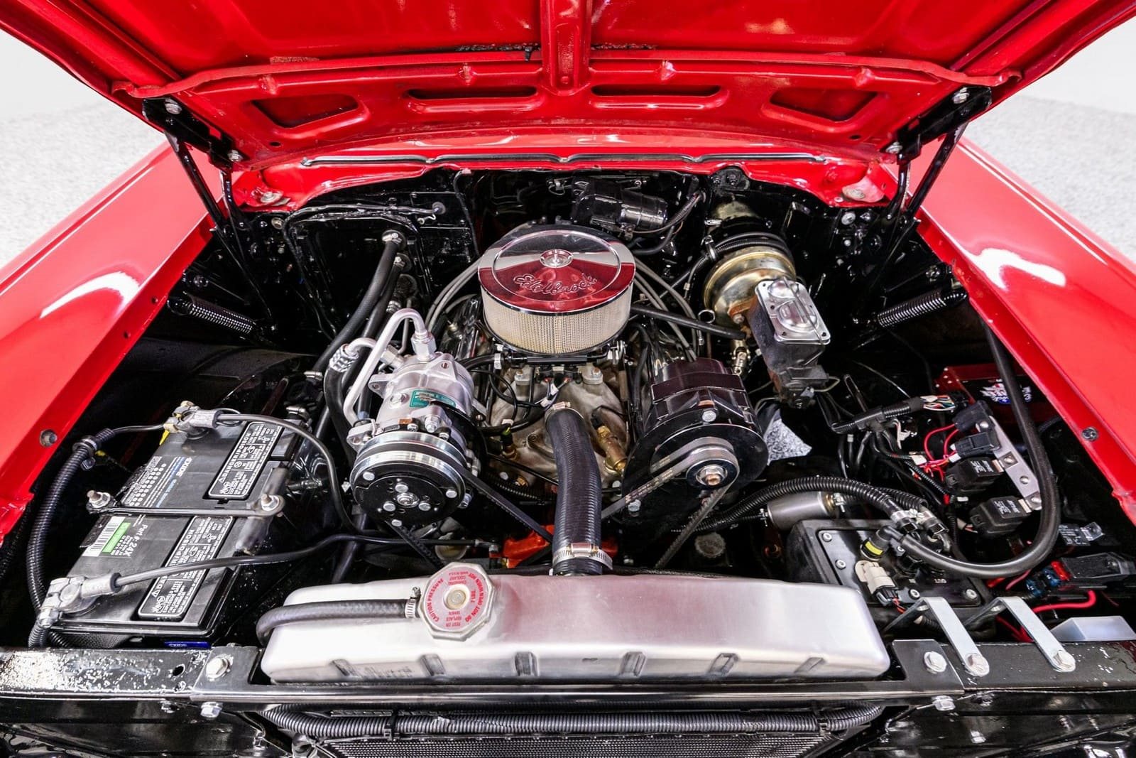 1957 - CHEVROLET BEL AIR SPORT COUPÉ MATADOR RED, foto 30