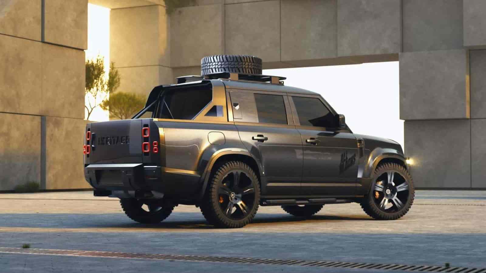 LAND ROVER DEFENDER VALIANCE PICK-UP BY HERITAGE CUSTOMS, foto 2