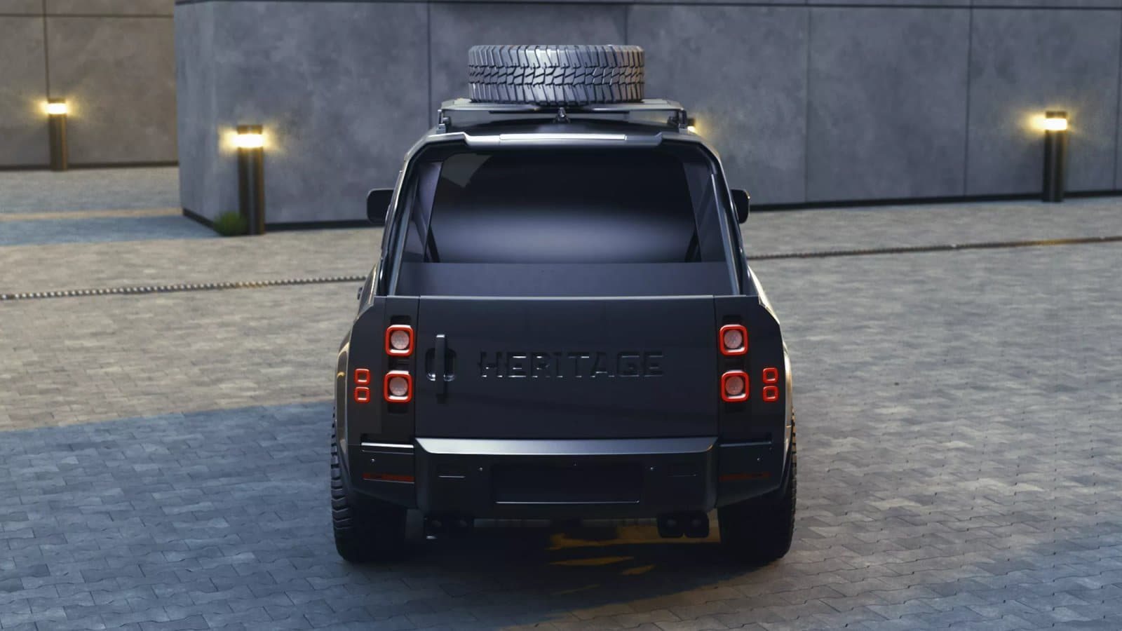 LAND ROVER DEFENDER VALIANCE PICK-UP BY HERITAGE CUSTOMS, foto 3