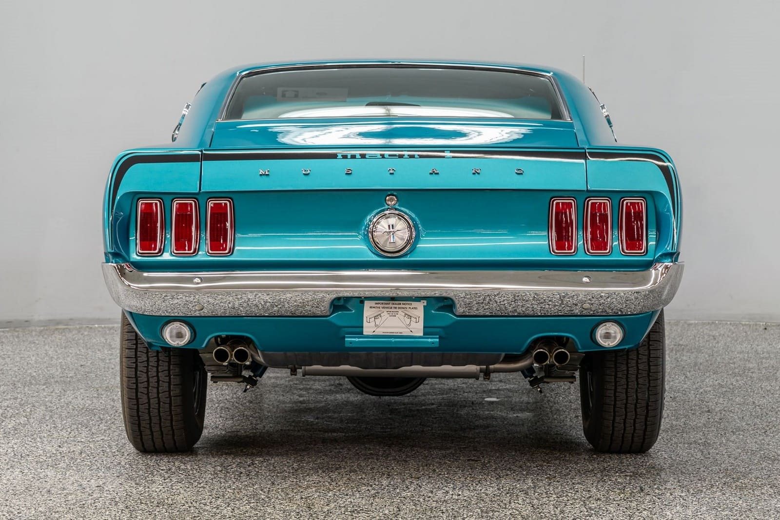 1969 - FORD MUSTANG MACH 1 GULFSTREAM AQUA, foto 4