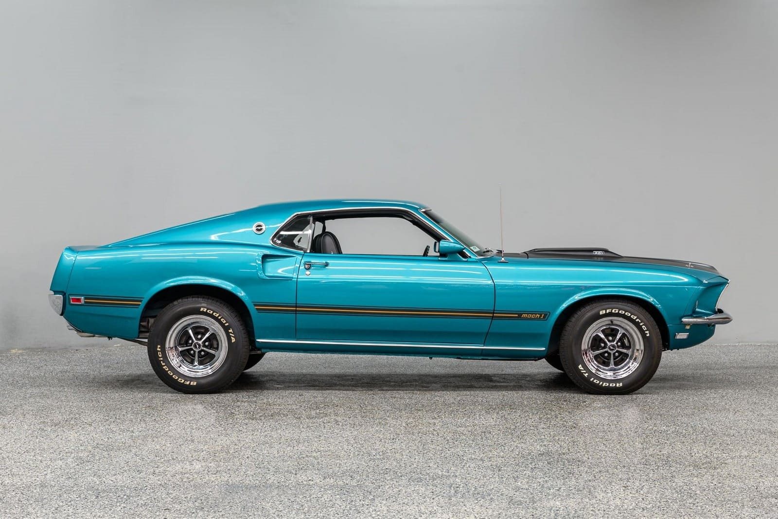 1969 - FORD MUSTANG MACH 1 GULFSTREAM AQUA, foto 6
