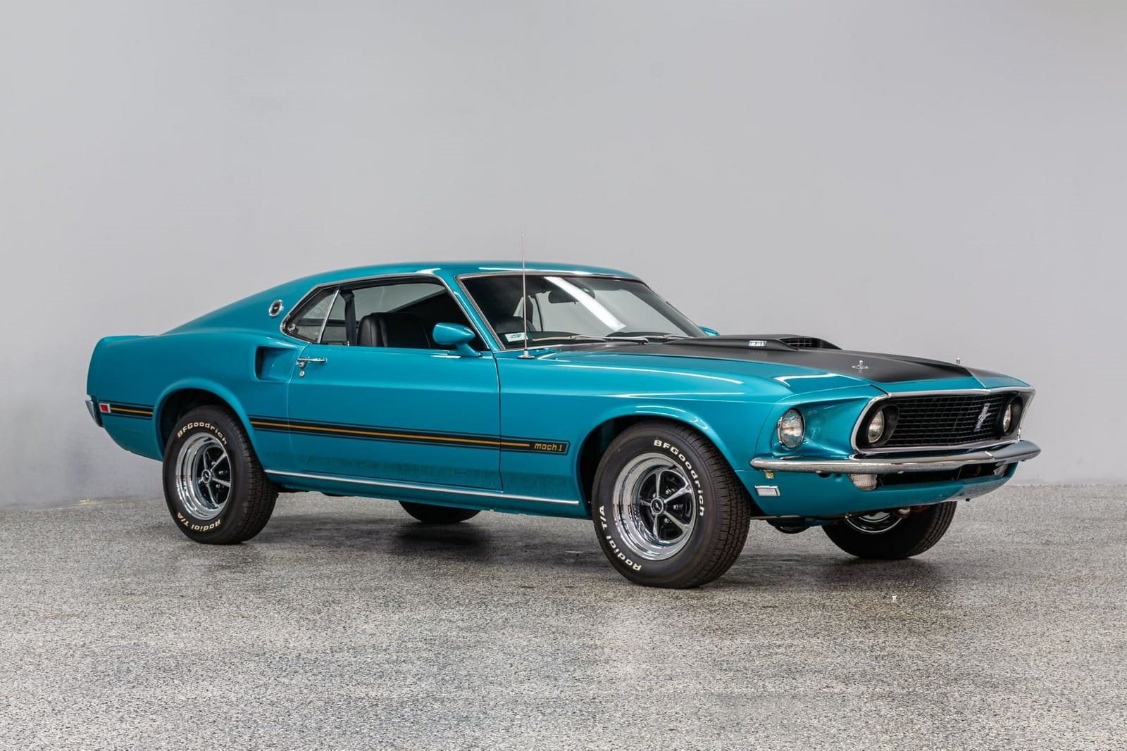 1969 - FORD MUSTANG MACH 1 GULFSTREAM AQUA, foto 7