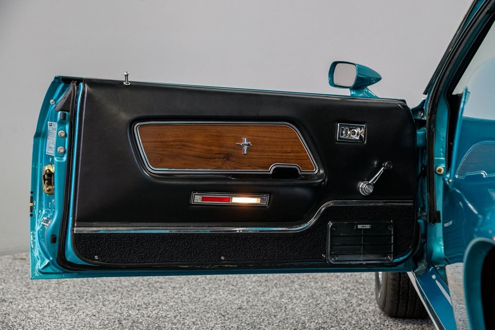 1969 - FORD MUSTANG MACH 1 GULFSTREAM AQUA, foto 9