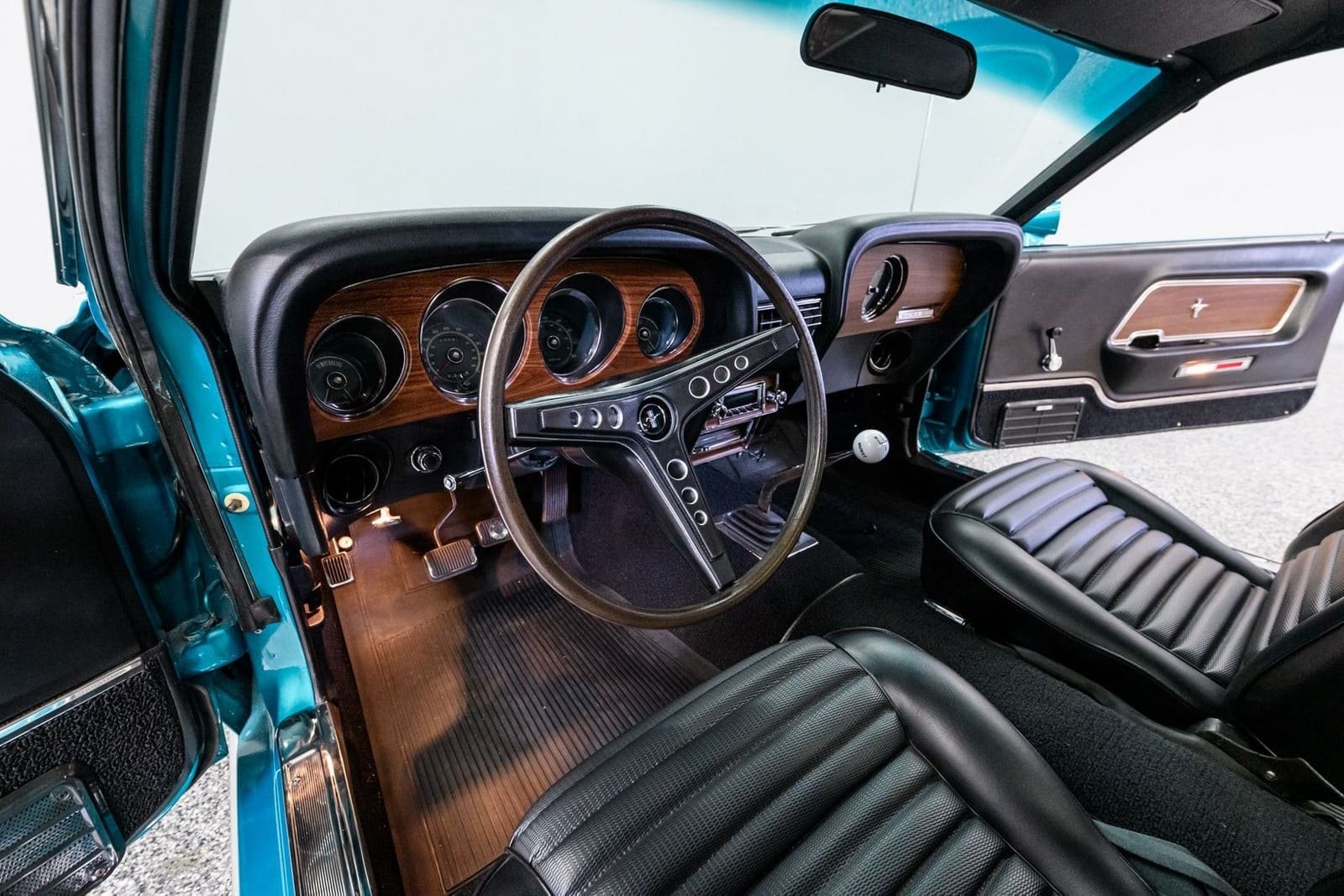 1969 - FORD MUSTANG MACH 1 GULFSTREAM AQUA, foto 11