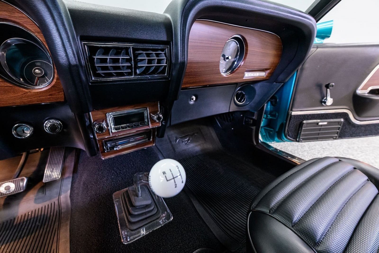 1969 - FORD MUSTANG MACH 1 GULFSTREAM AQUA, foto 13