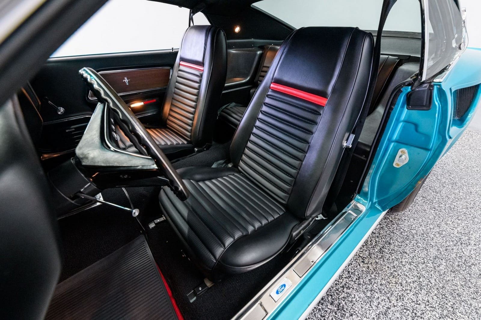 1969 - FORD MUSTANG MACH 1 GULFSTREAM AQUA, foto 14