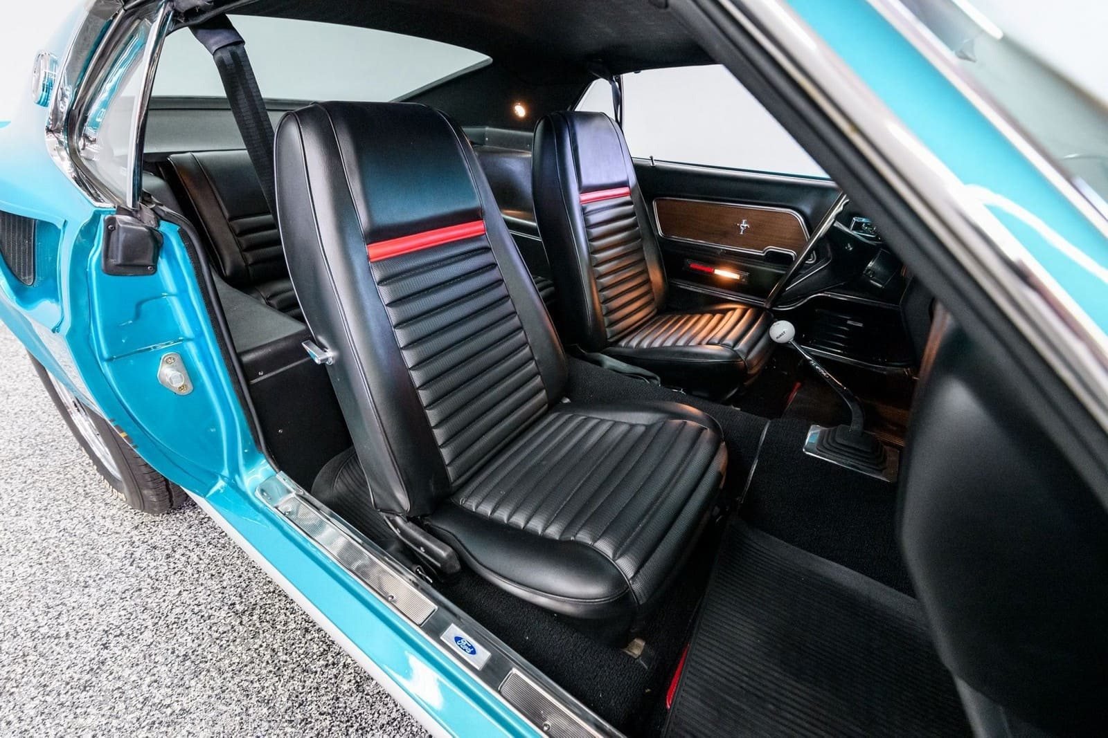 1969 - FORD MUSTANG MACH 1 GULFSTREAM AQUA, foto 15