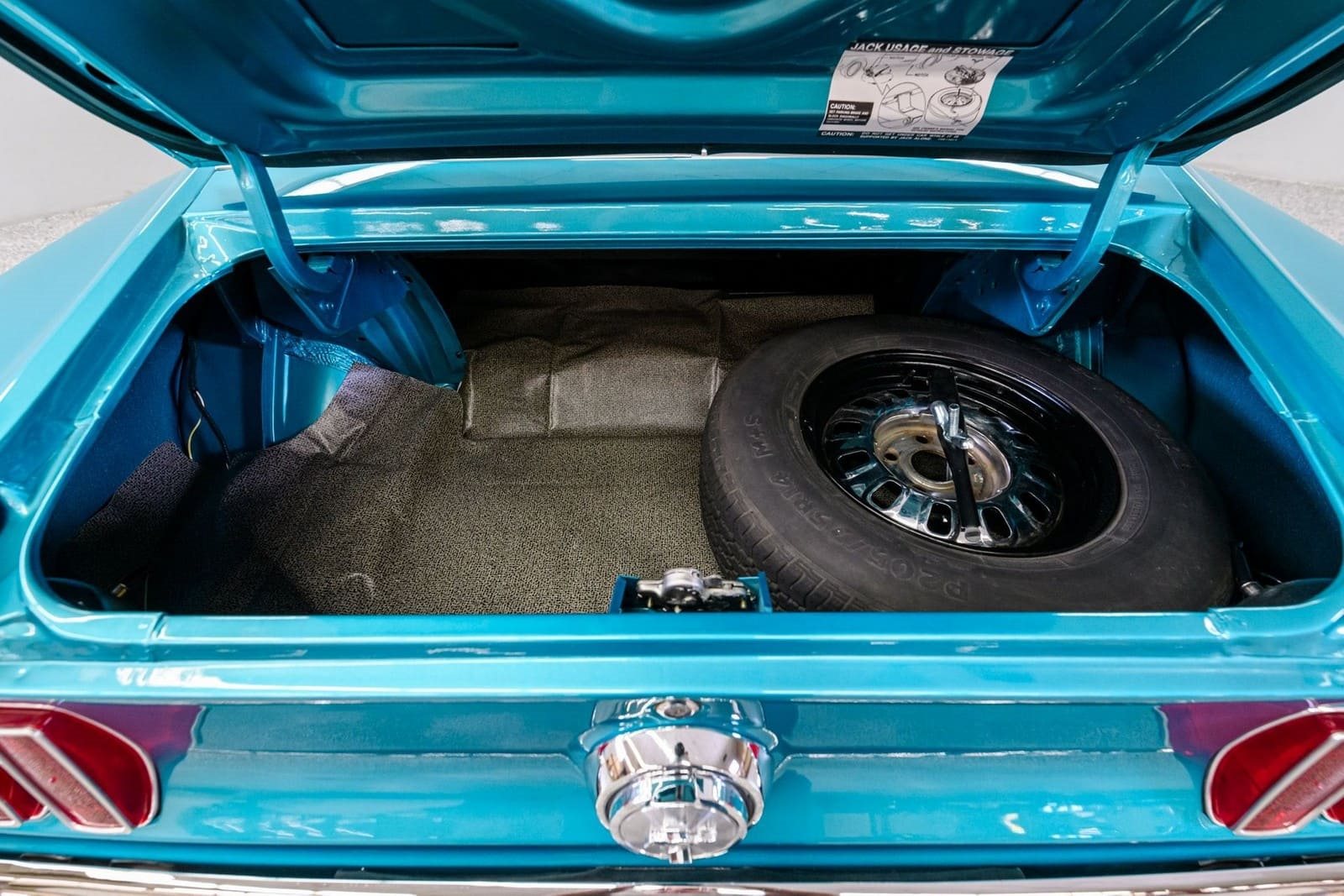 1969 - FORD MUSTANG MACH 1 GULFSTREAM AQUA, foto 18