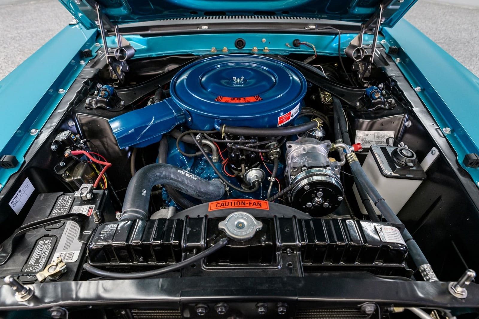 1969 - FORD MUSTANG MACH 1 GULFSTREAM AQUA, foto 19