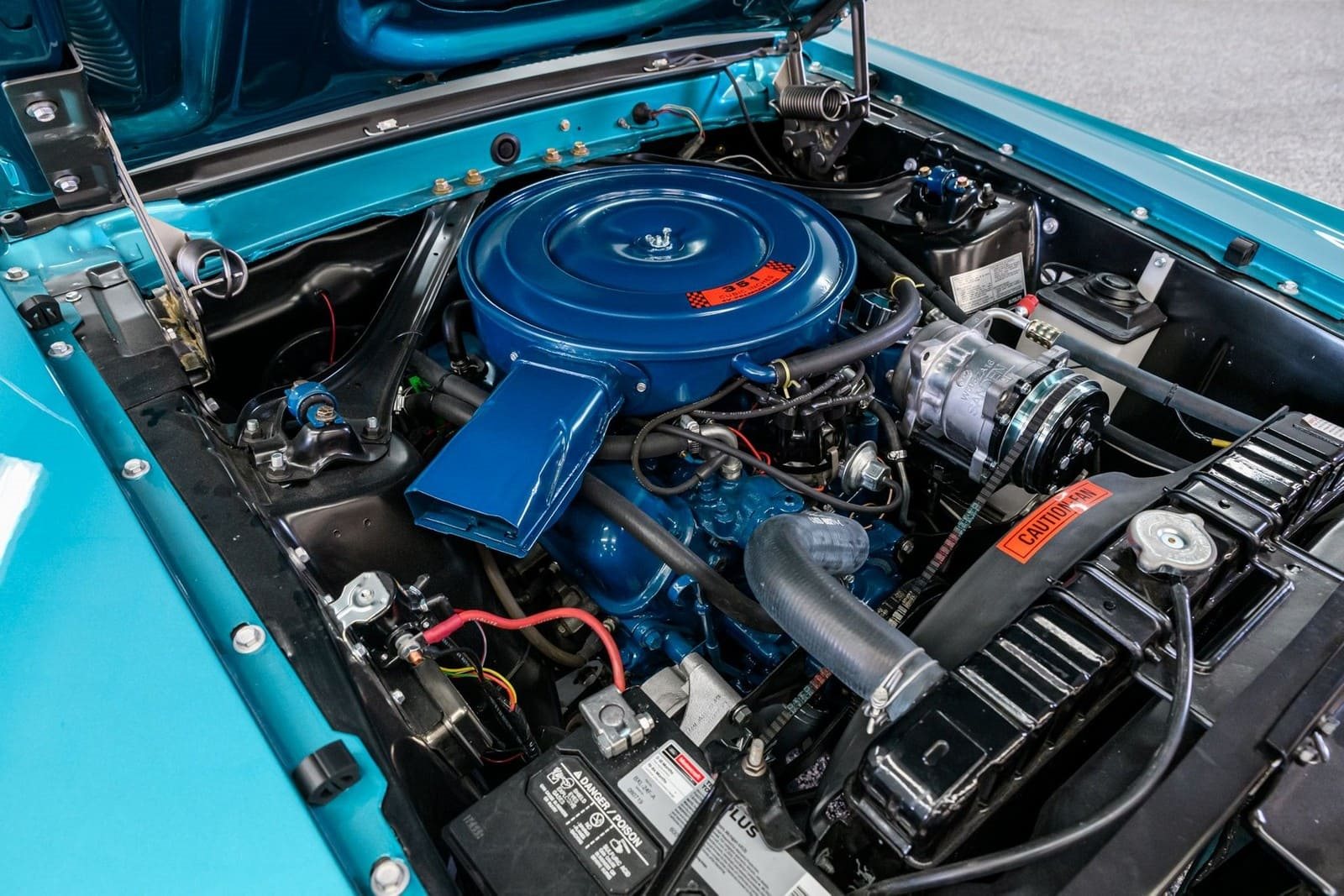 1969 - FORD MUSTANG MACH 1 GULFSTREAM AQUA, foto 20