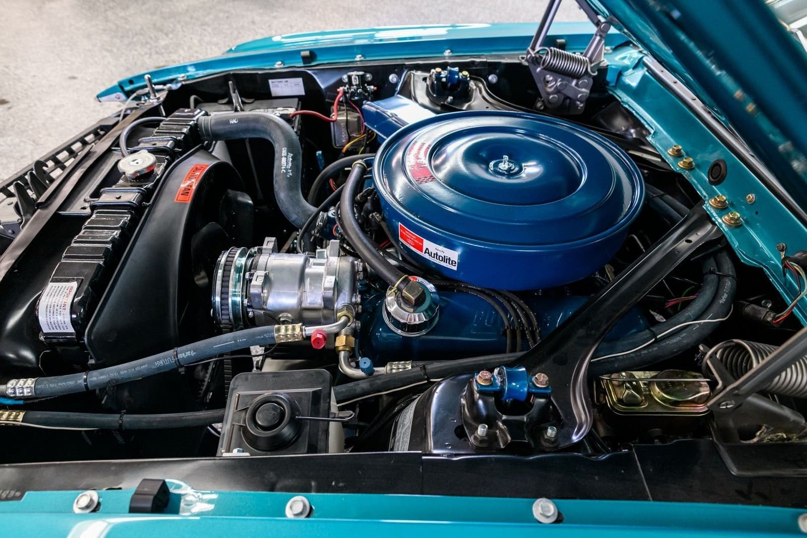 1969 - FORD MUSTANG MACH 1 GULFSTREAM AQUA, foto 22