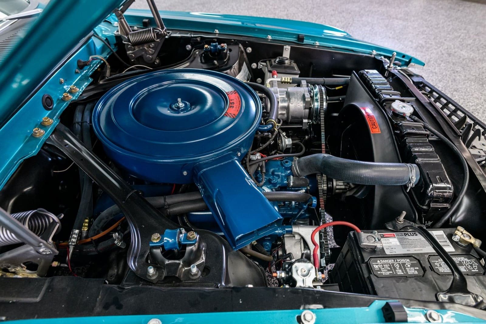 1969 - FORD MUSTANG MACH 1 GULFSTREAM AQUA, foto 23
