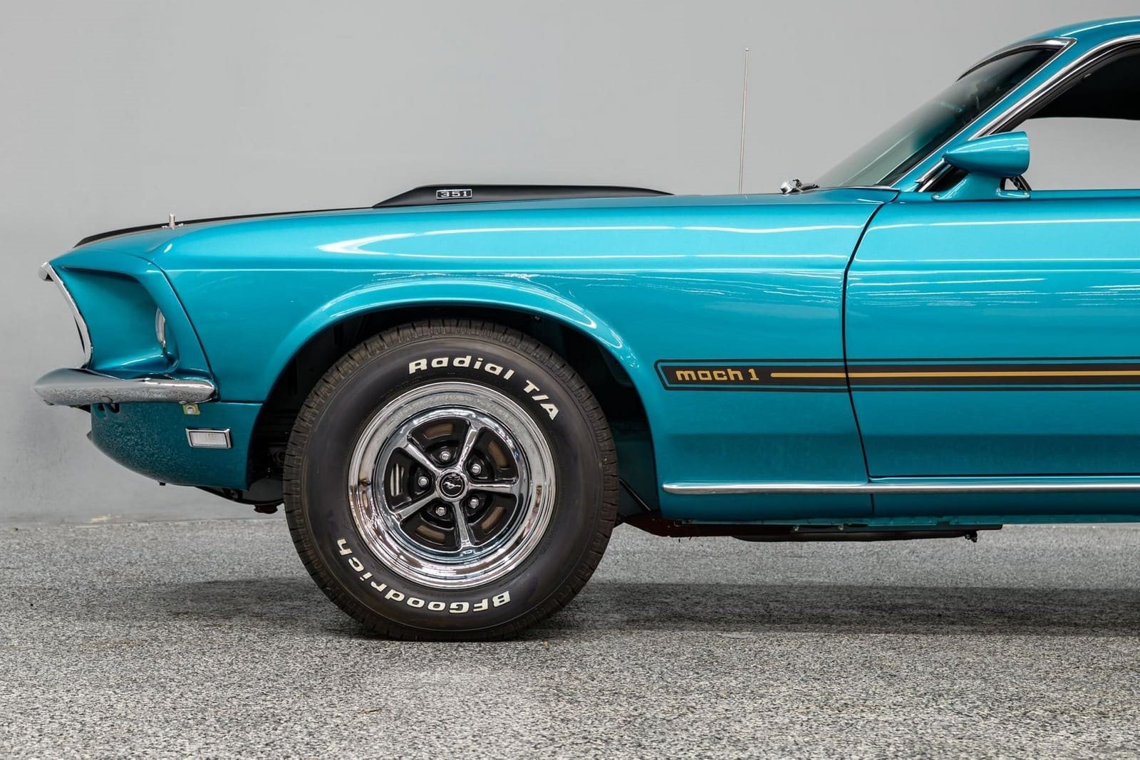 1969 - FORD MUSTANG MACH 1 GULFSTREAM AQUA, foto 25
